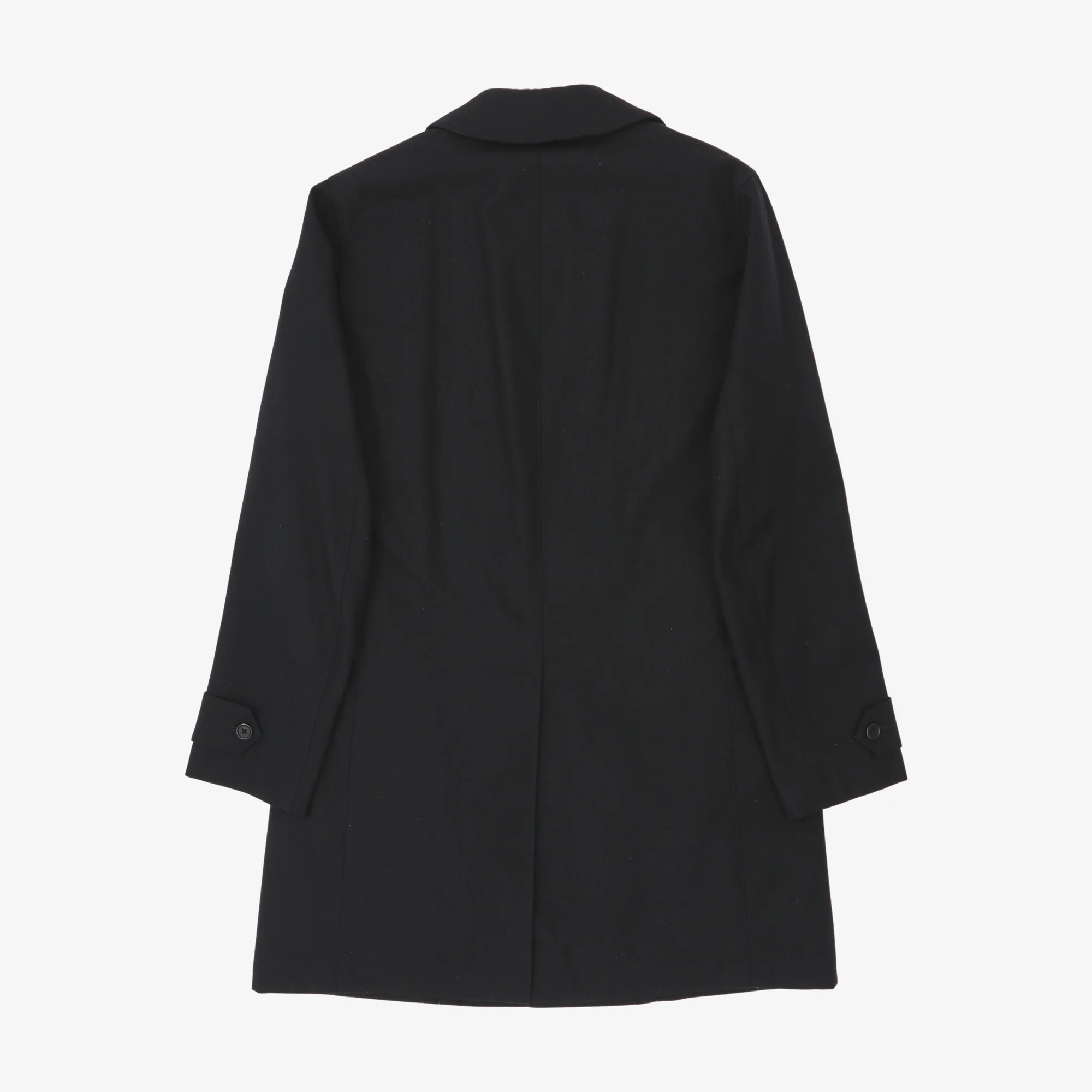 Laminated Wool Coat + Down Liner Vest - Image 2