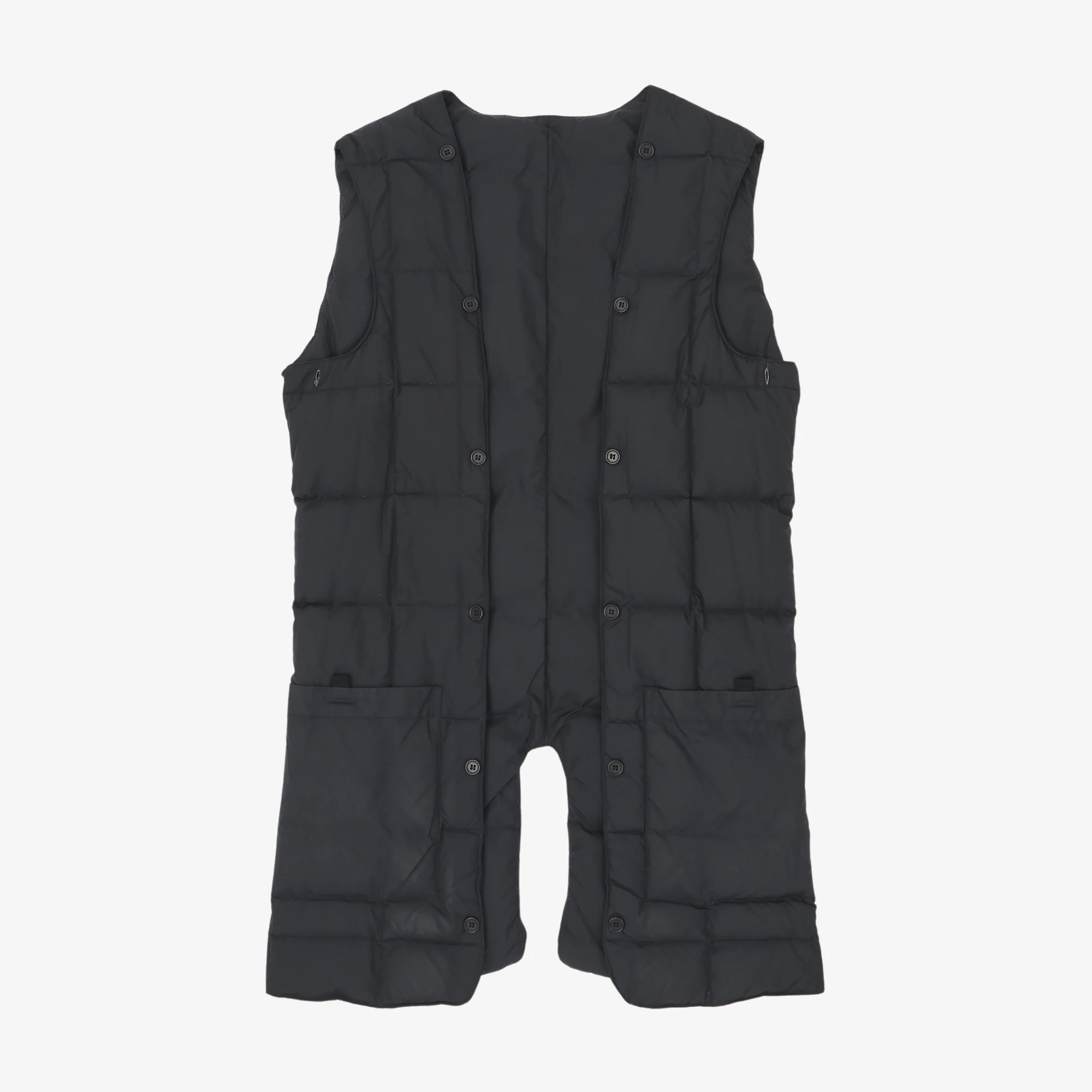 Laminated Wool Coat + Down Liner Vest - Image 5