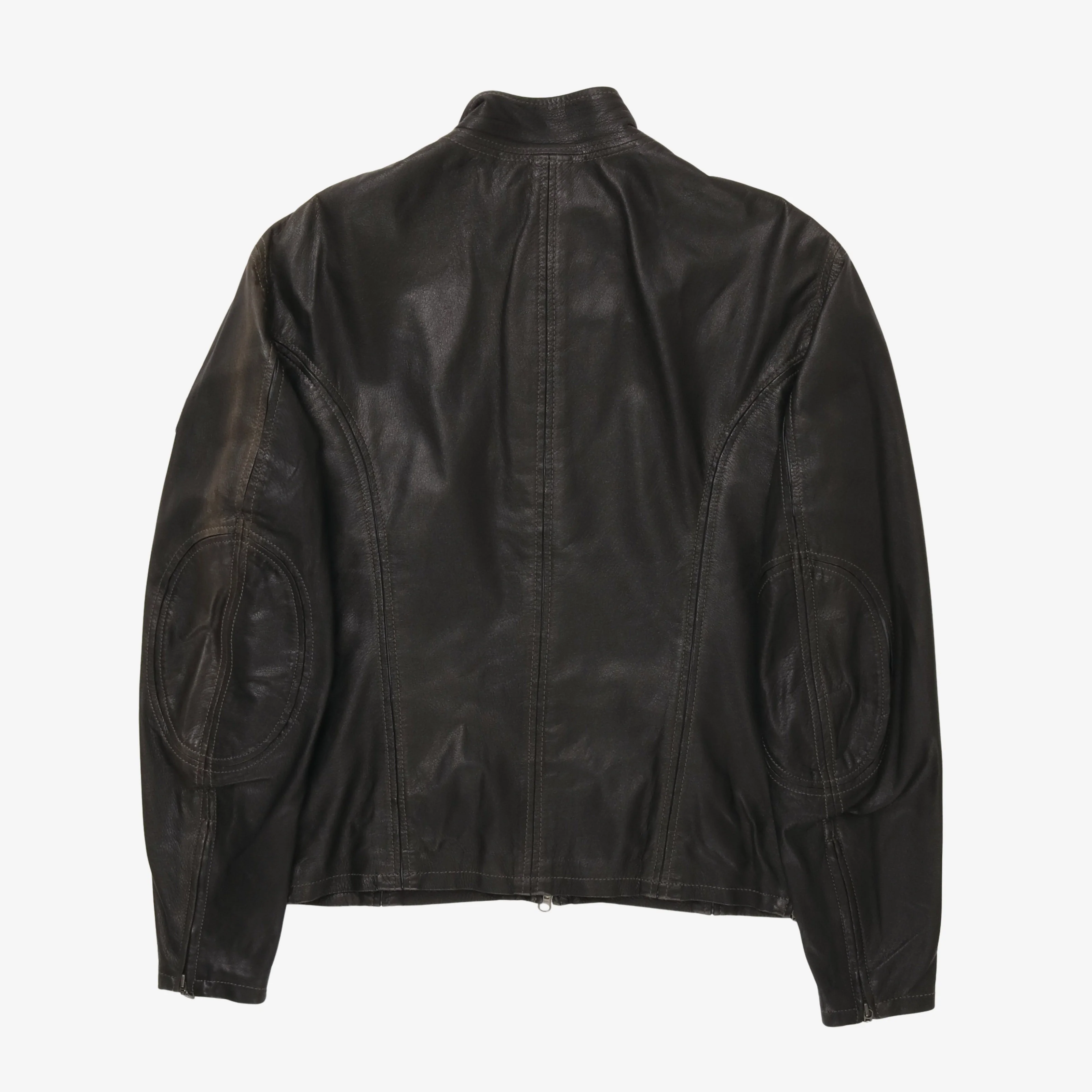 Leather Biker Jacket - Image 2