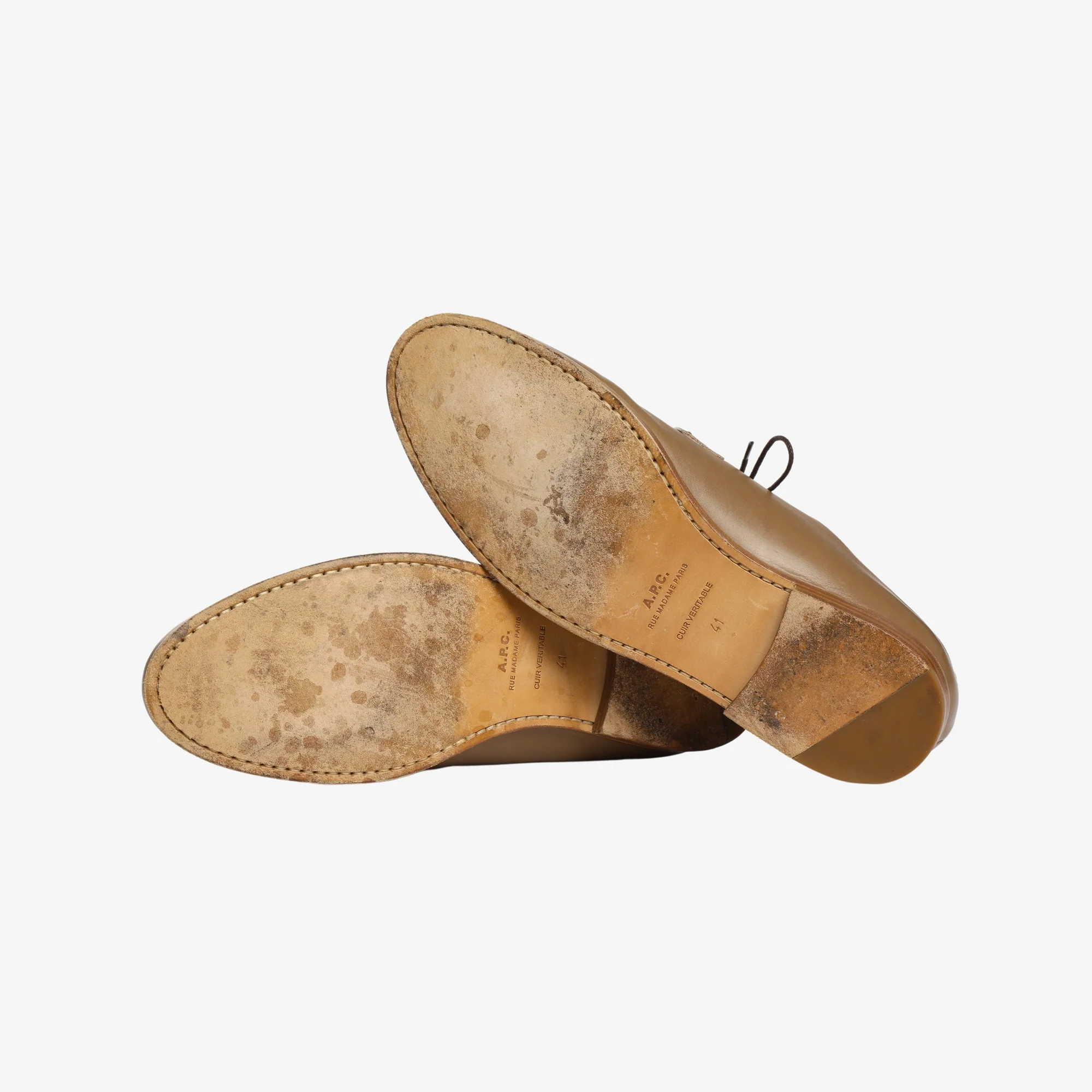 Leather Derby Shoes - Image 4