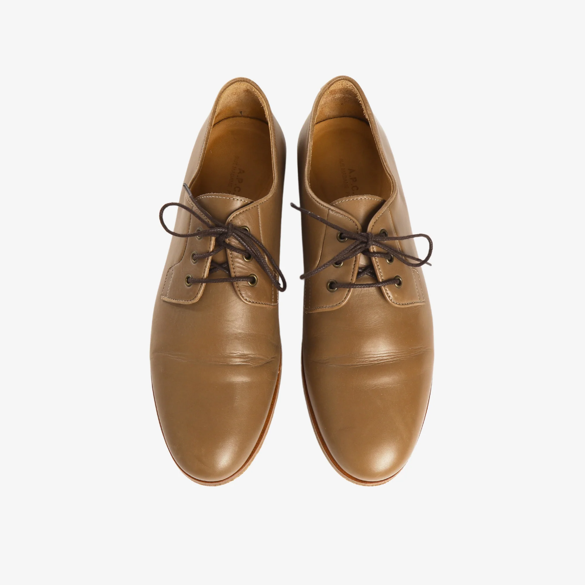 Leather Derby Shoes - Image 5