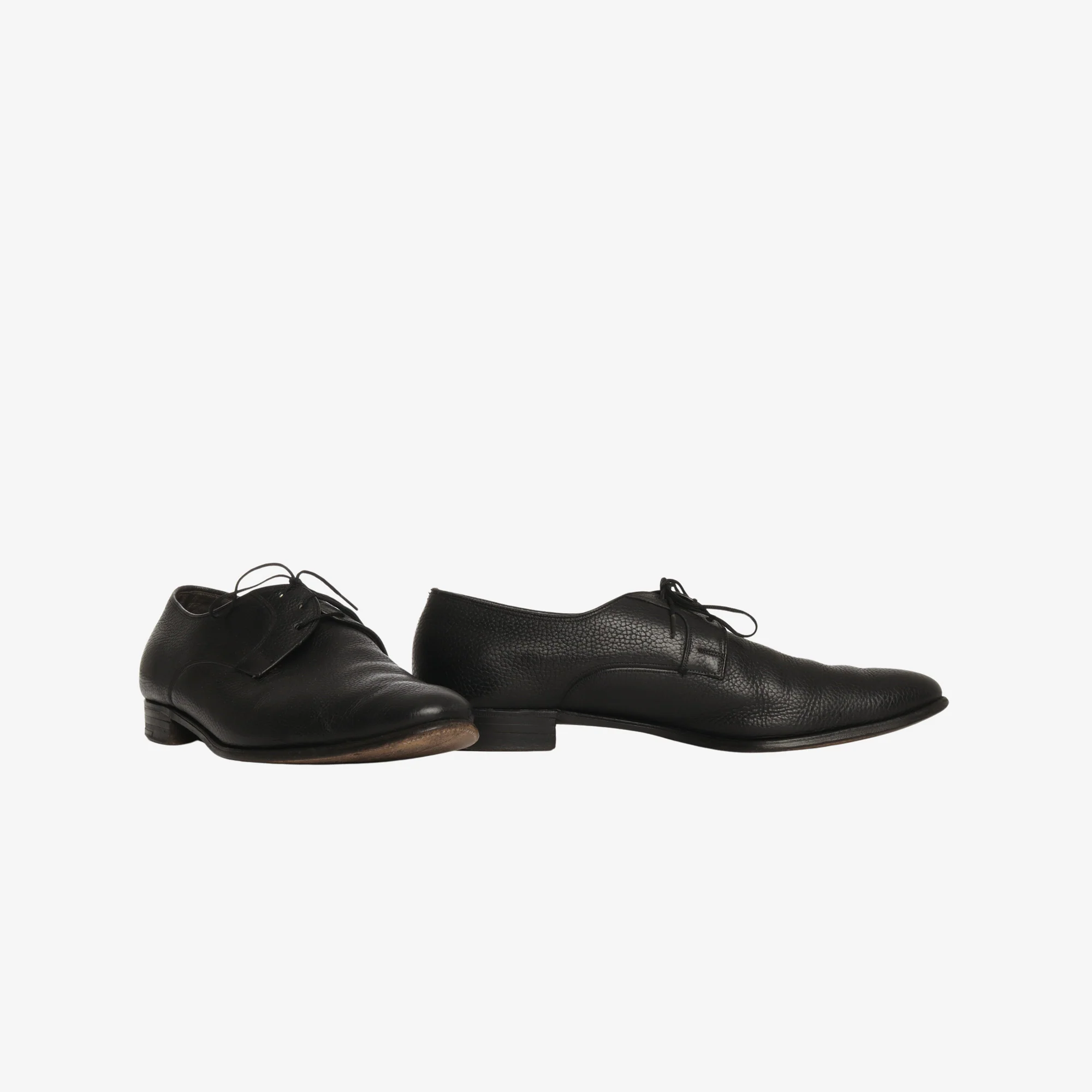 Vintage Ranch Oxhide Pebble Grain Oxfords - Image 2