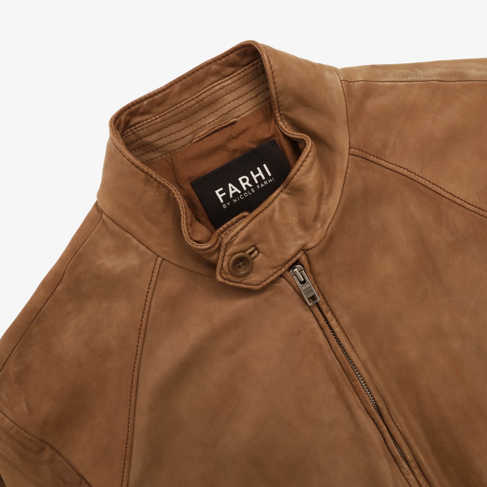 Leather Harrington - Image 3