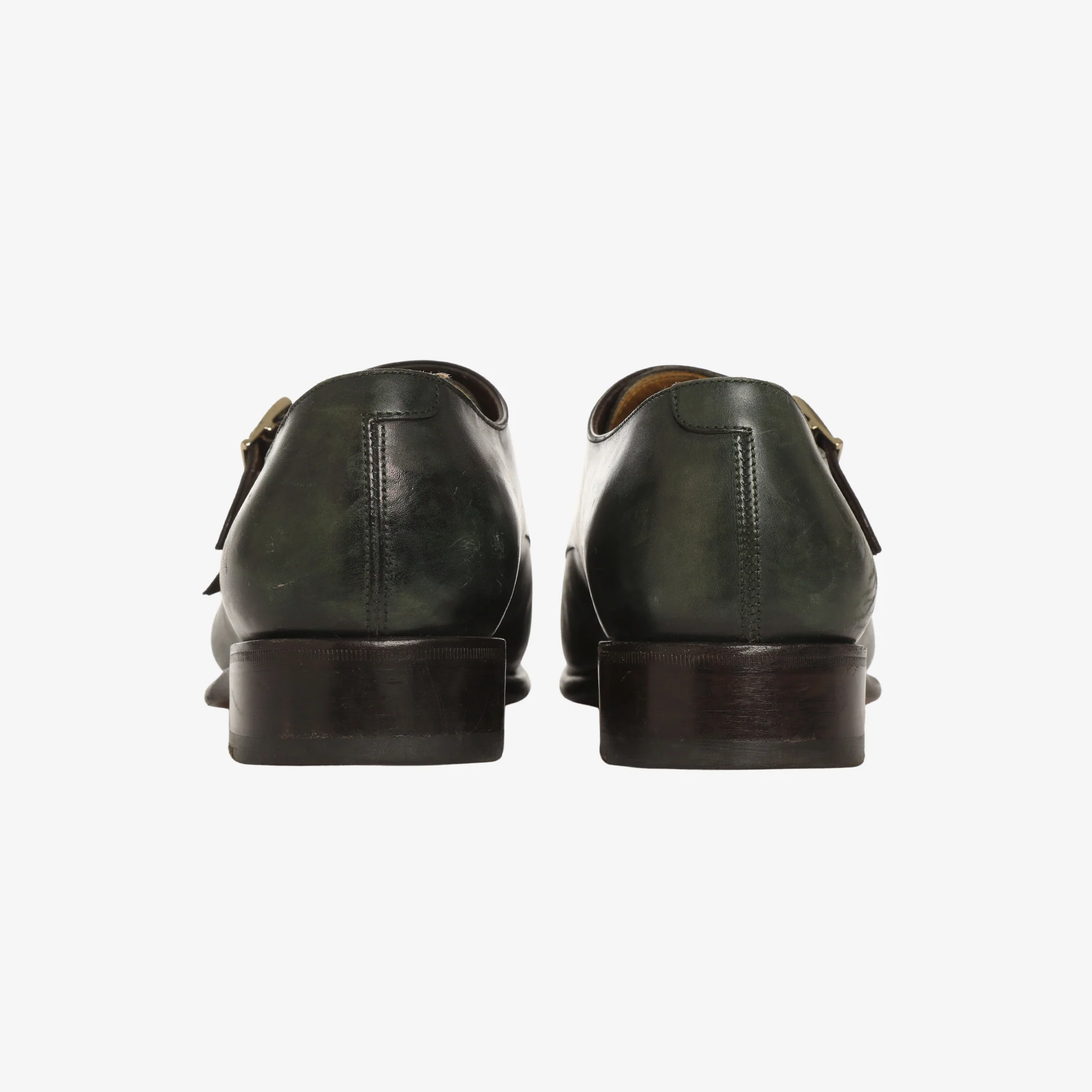 Leather Monk Strap Shoes - Image 3