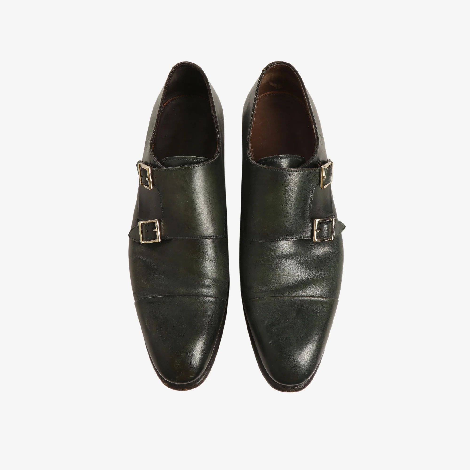 Leather Monk Strap Shoes - Image 5