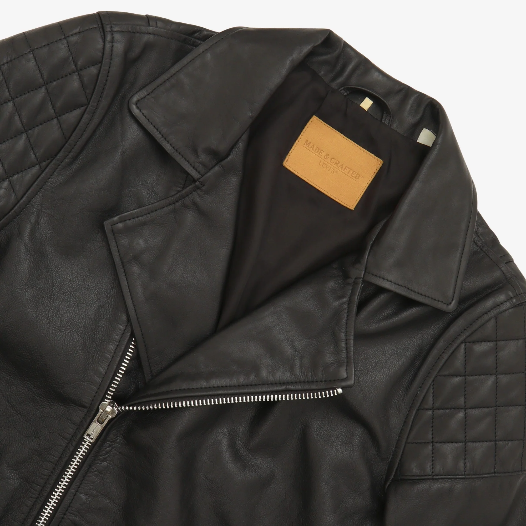 Leather Moto Jacket - Image 3