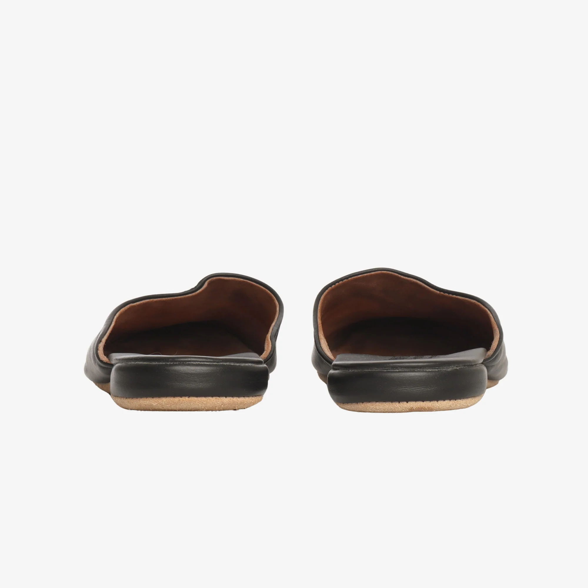 Leather Mule Slippers - Image 3