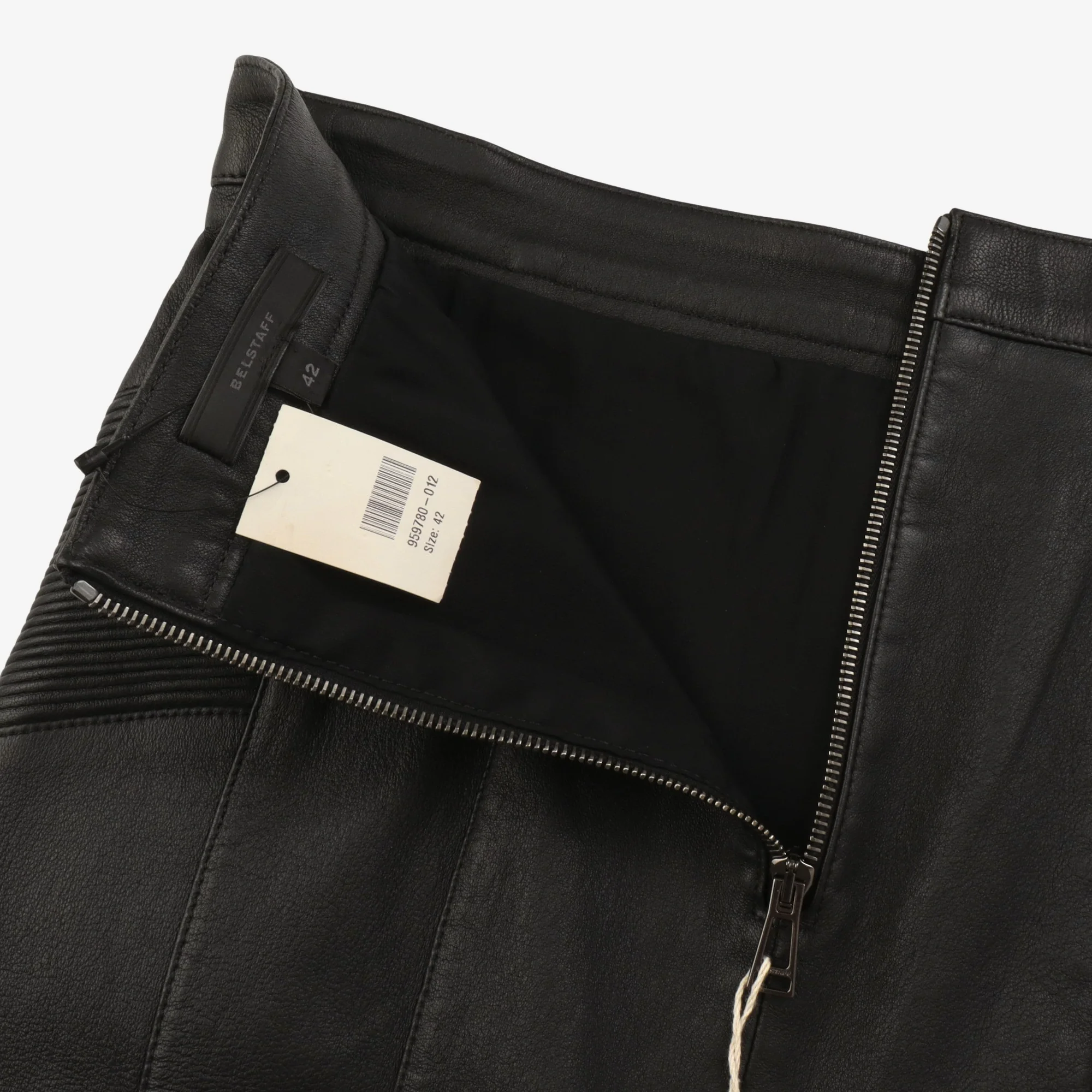Leather Pencil Skirt - Image 3
