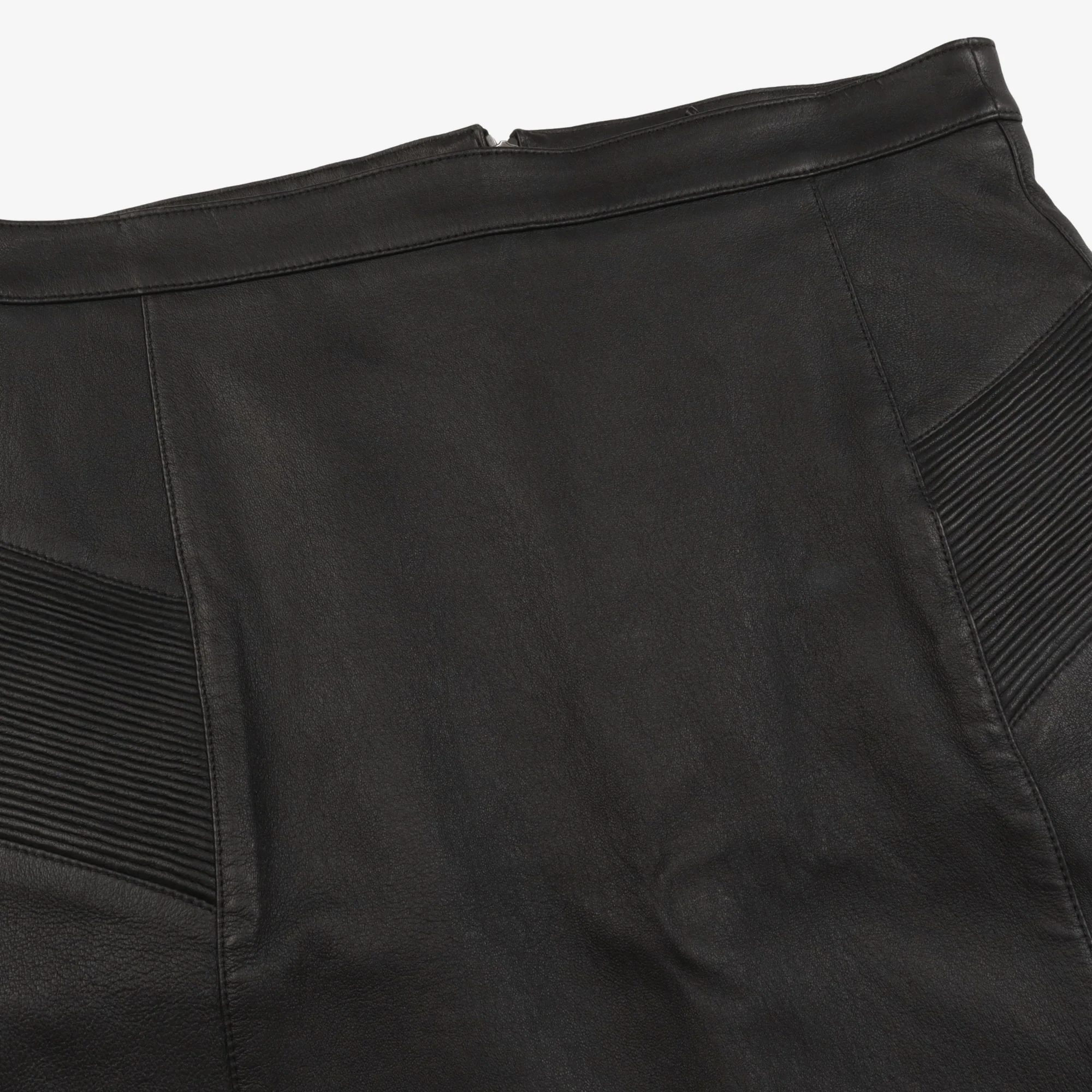 Leather Pencil Skirt - Image 4