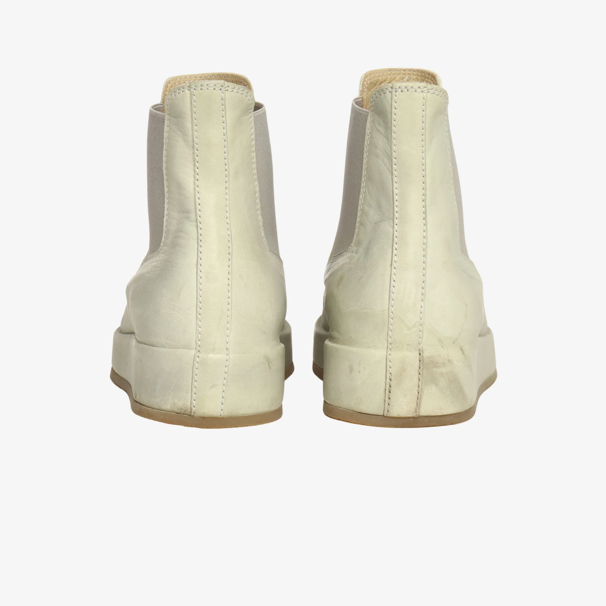 Leather Wrapped Chelsea Boots - Image 3
