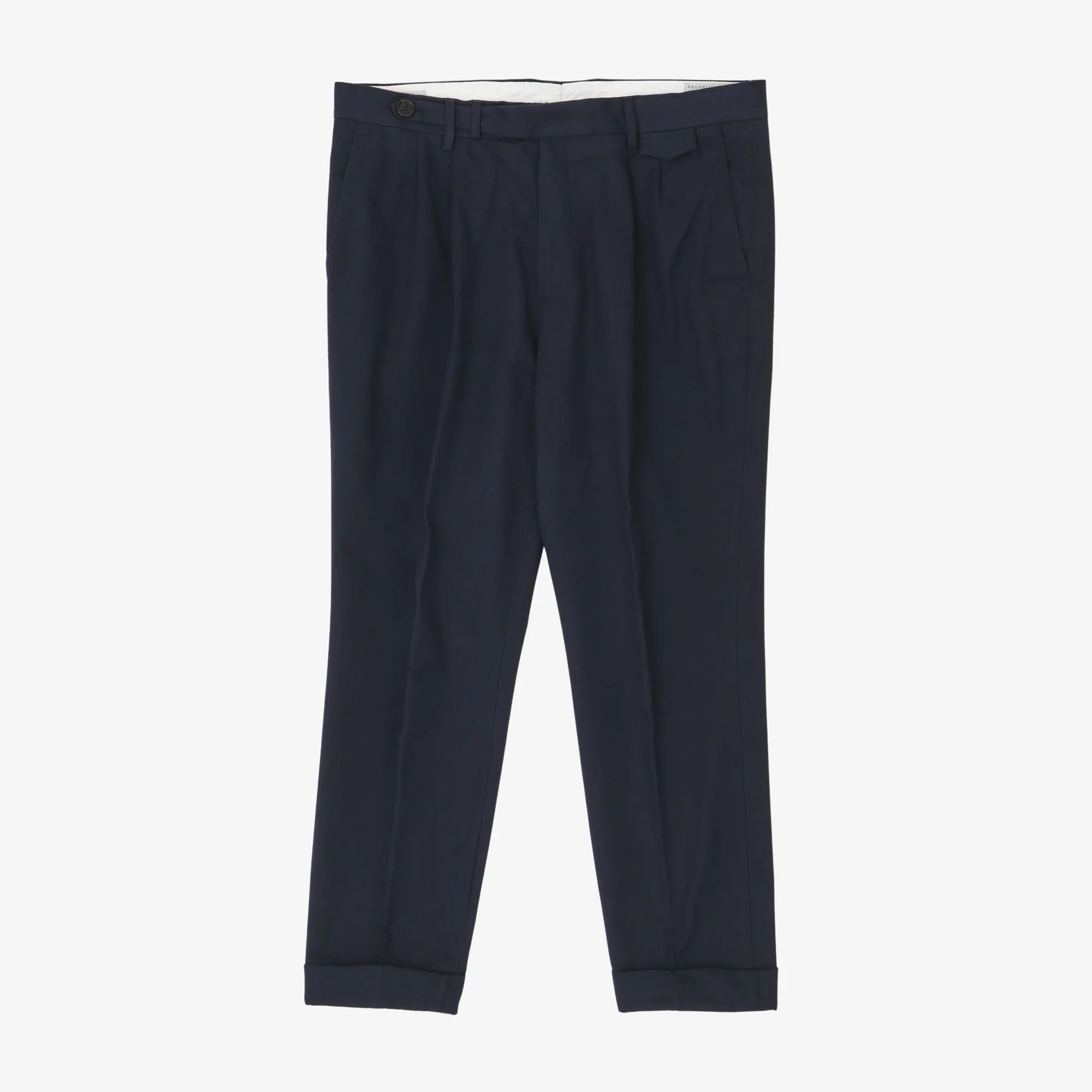 Leisure Fit Pleated Officer Trousers (36W X 27L)