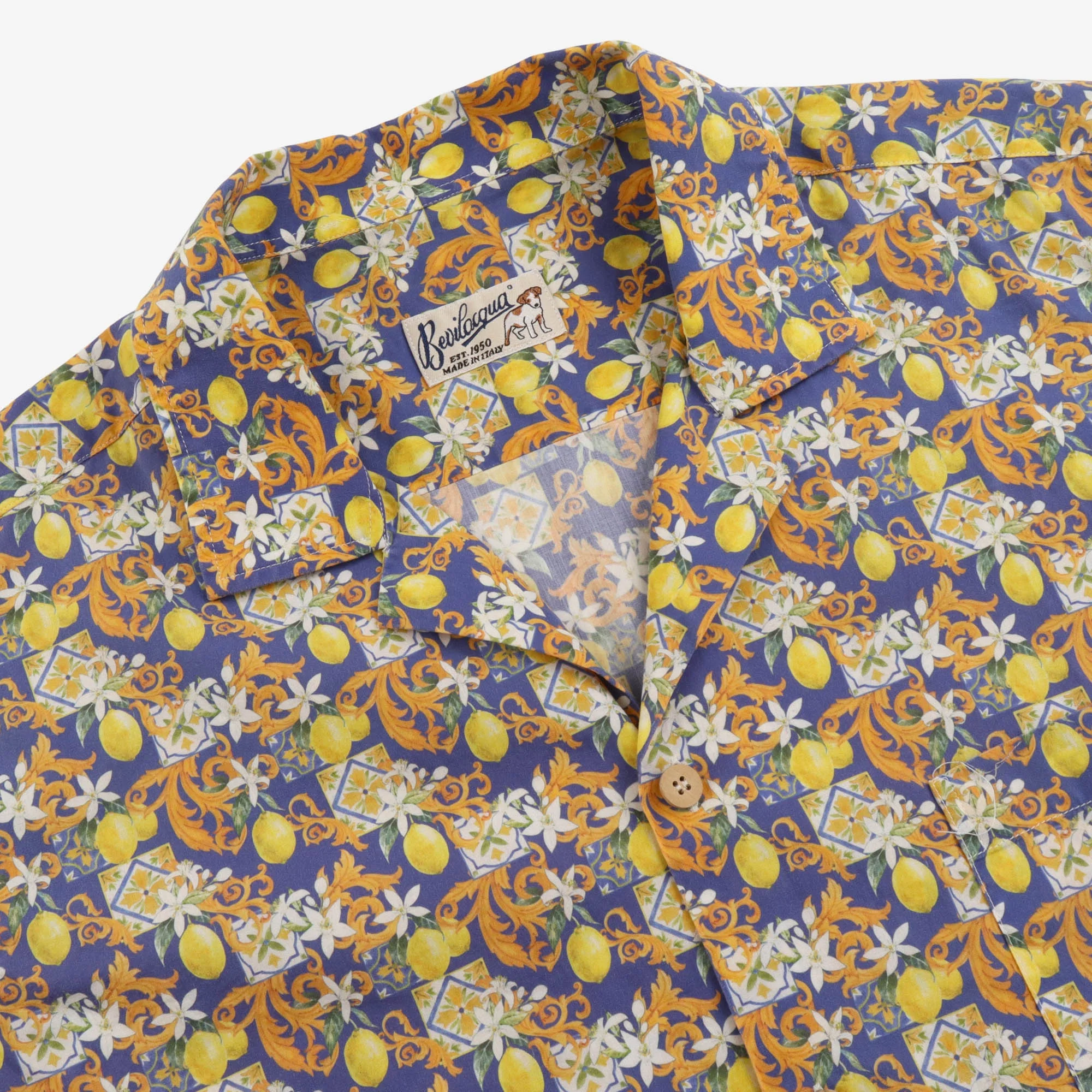 Lemon Camp Collar Shirt - Image 3