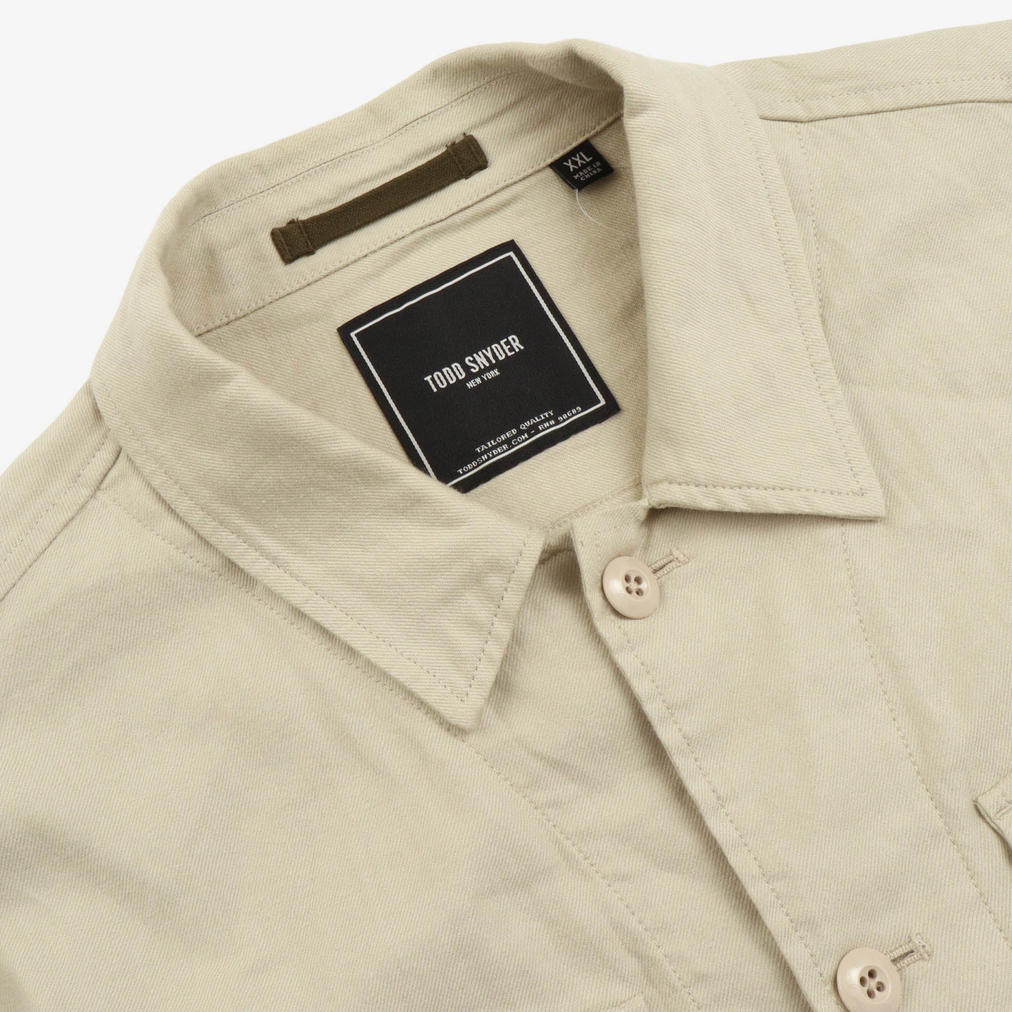 Linen Blend Field Jacket - Image 3