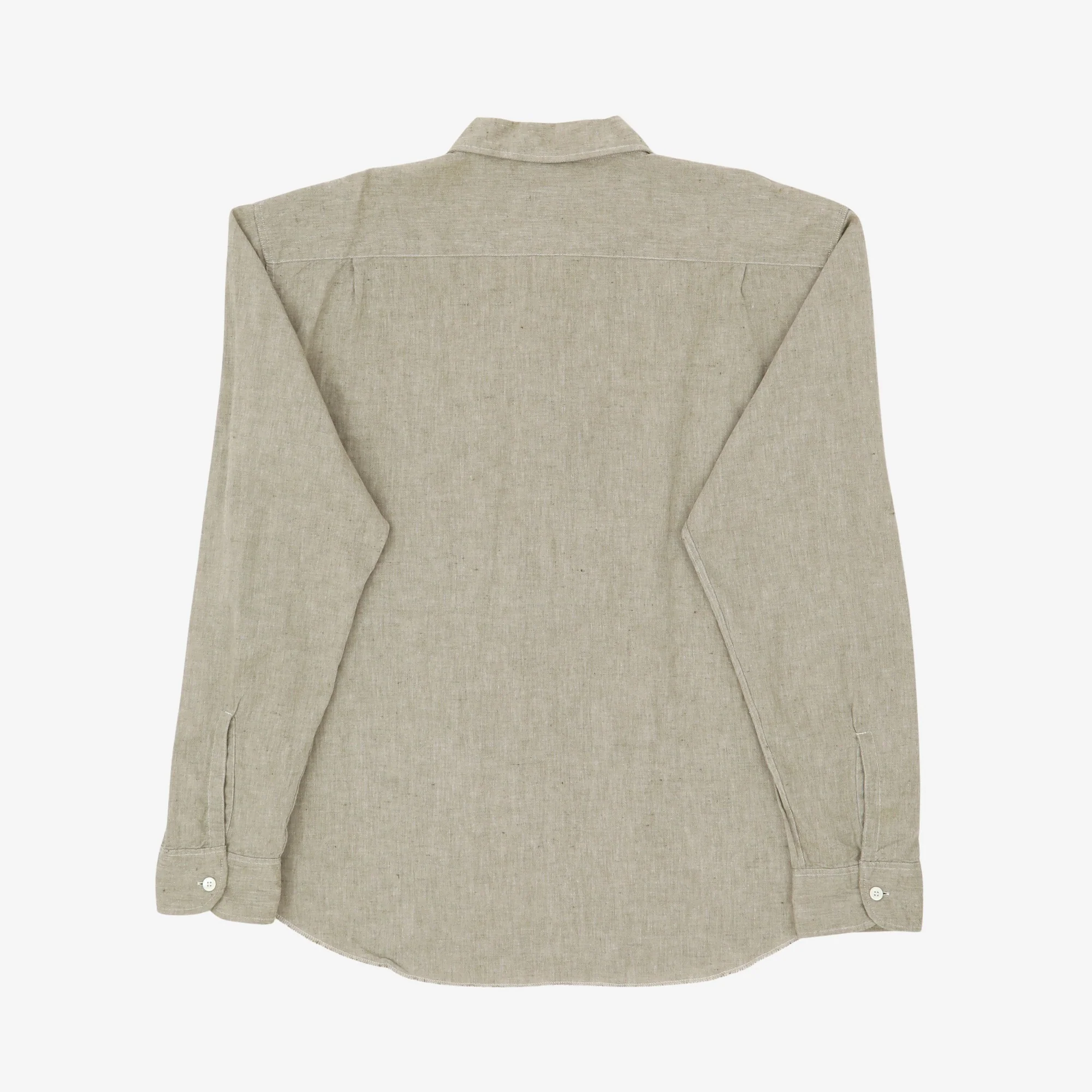 Linen Blend PO Shirt - Image 2