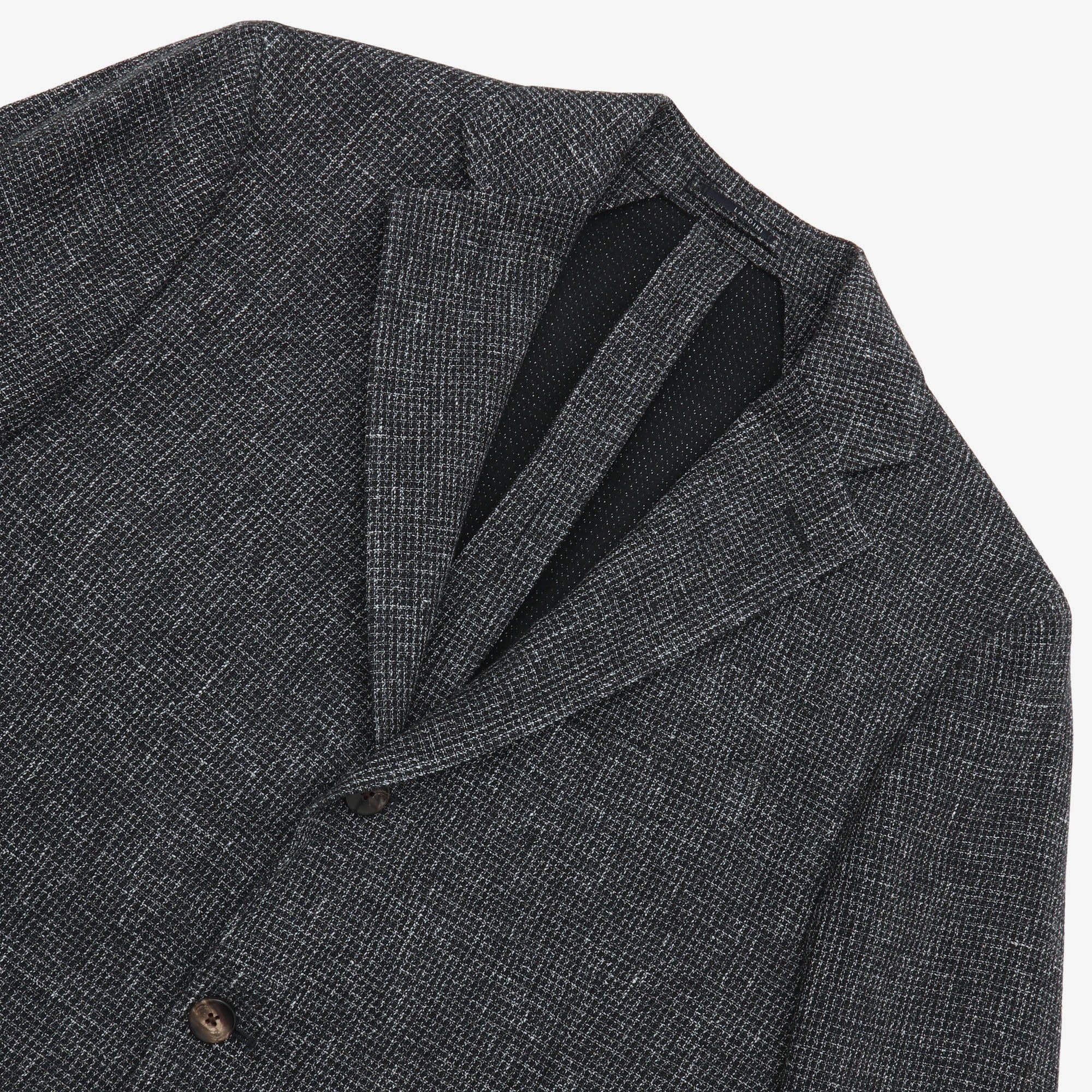 Linen Blend Woven Blazer - Image 3