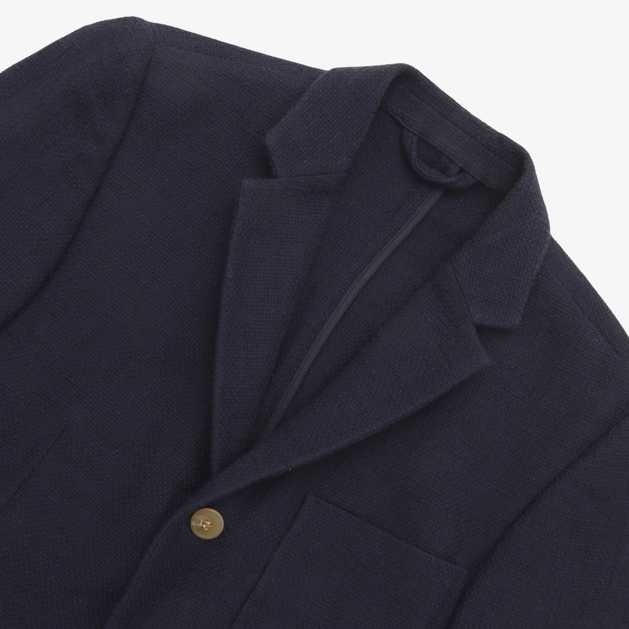 Linen Blend Woven Blazer - Image 3