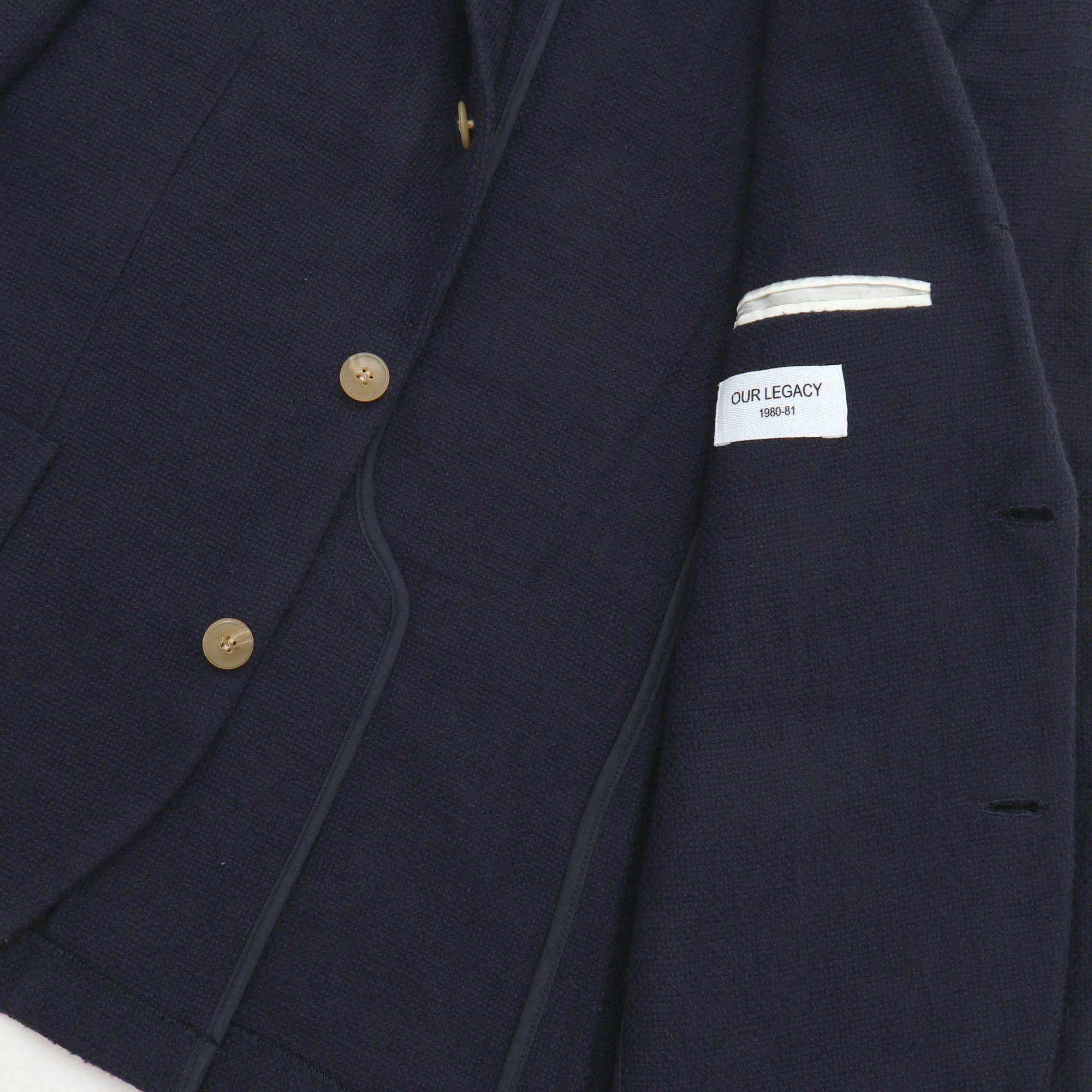 Linen Blend Woven Blazer - Image 5