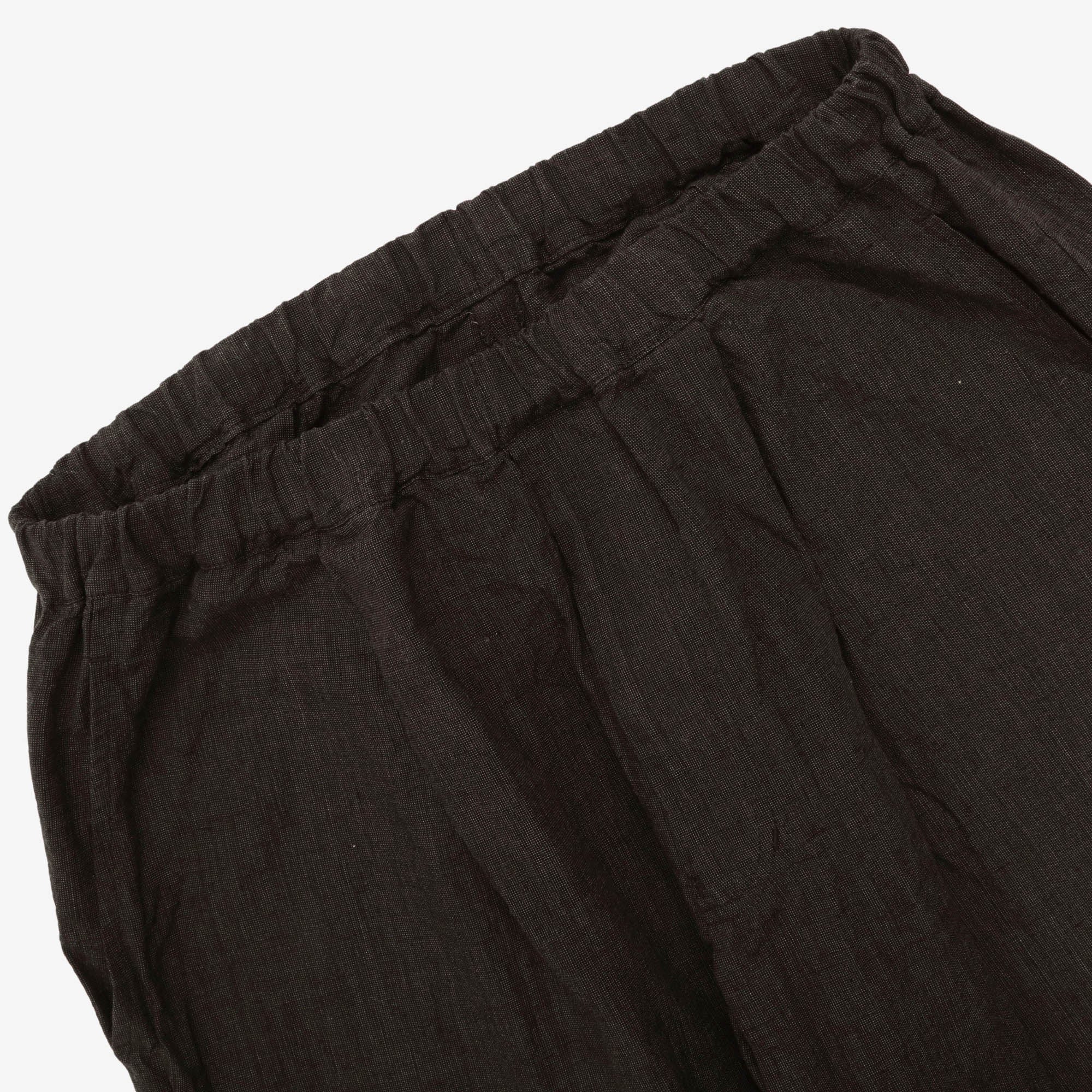 Linen Elasticated Trousers - Image 3