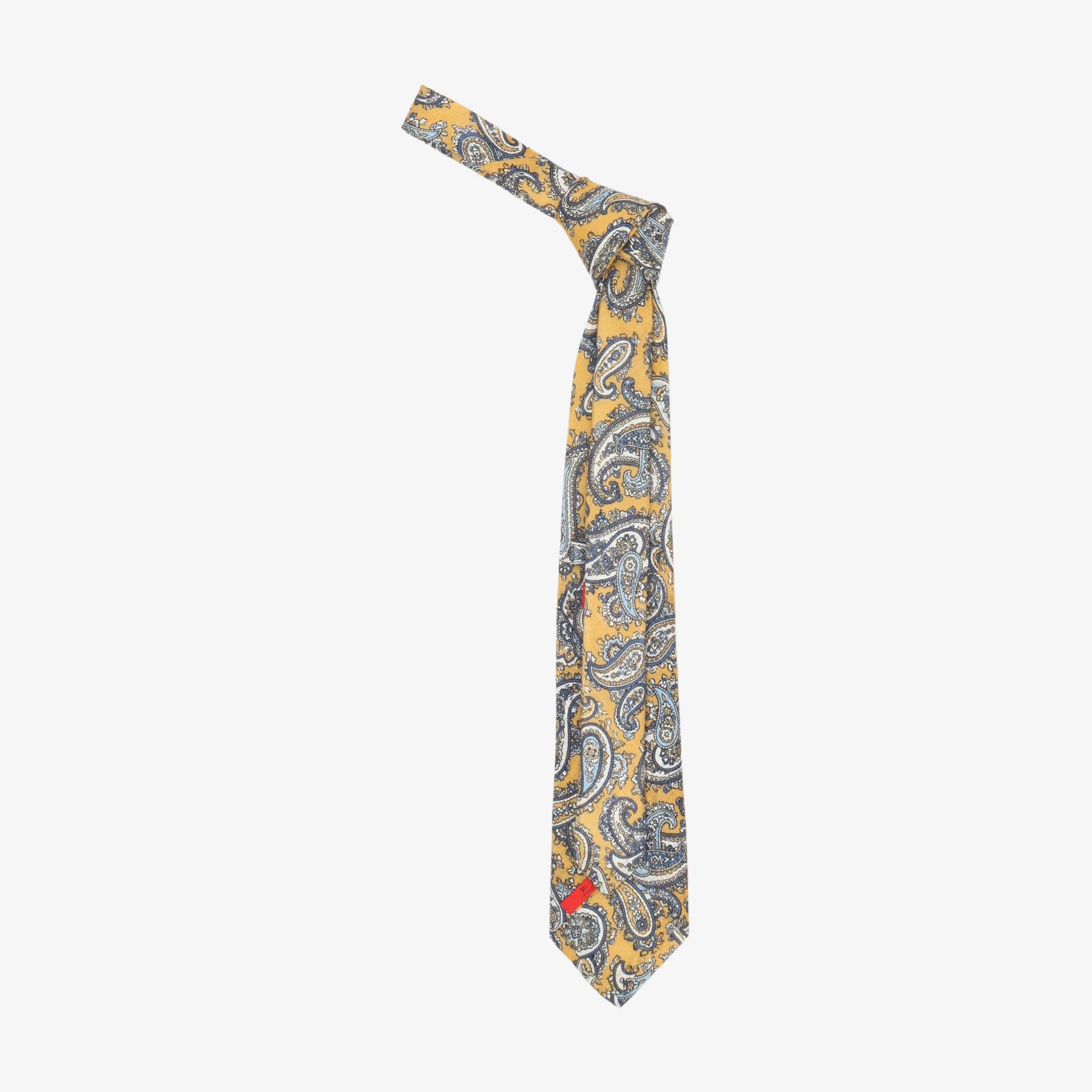 Linen Paisley Tie - Image 2