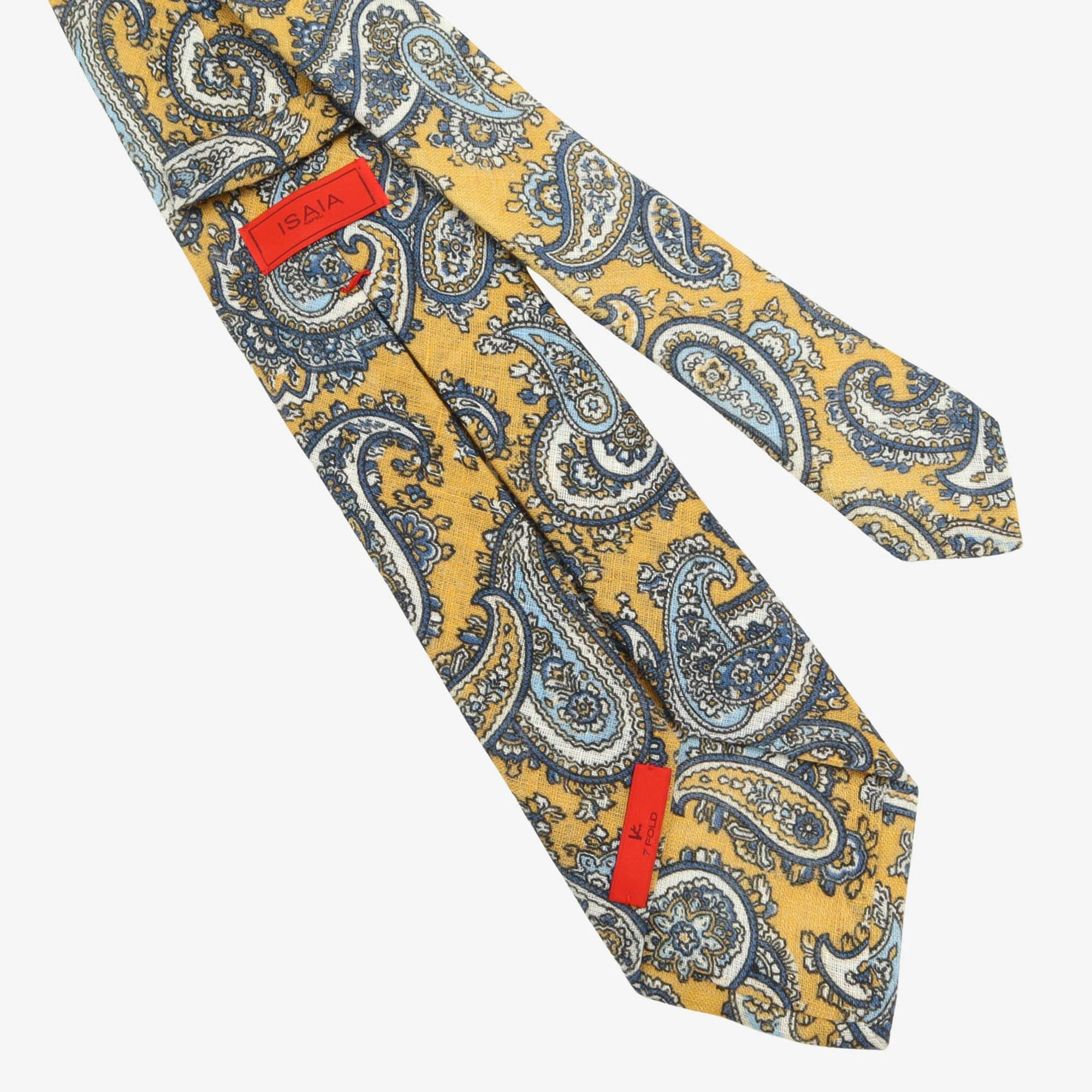 Linen Paisley Tie - Image 3