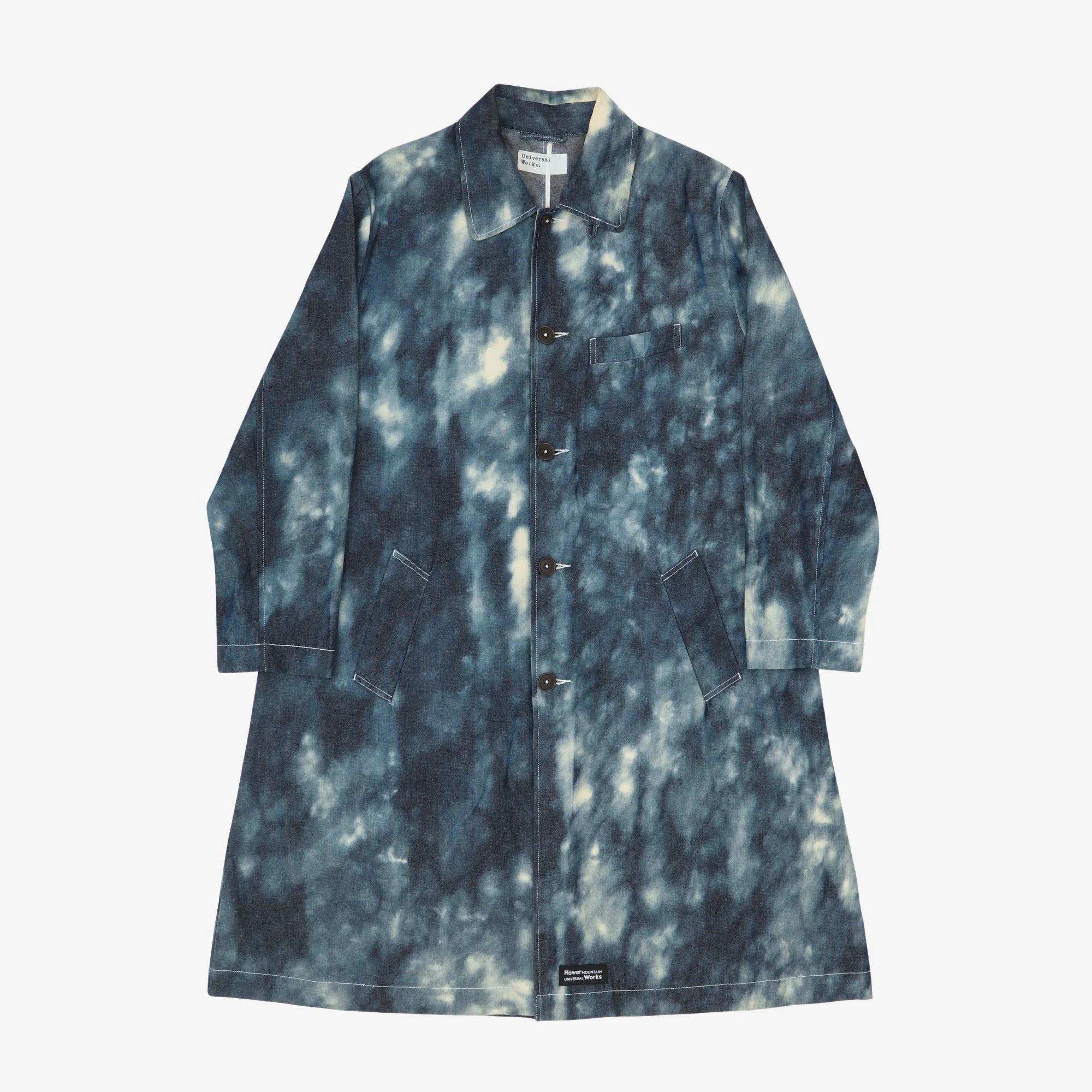 Flower Mountain Long Swing Coat