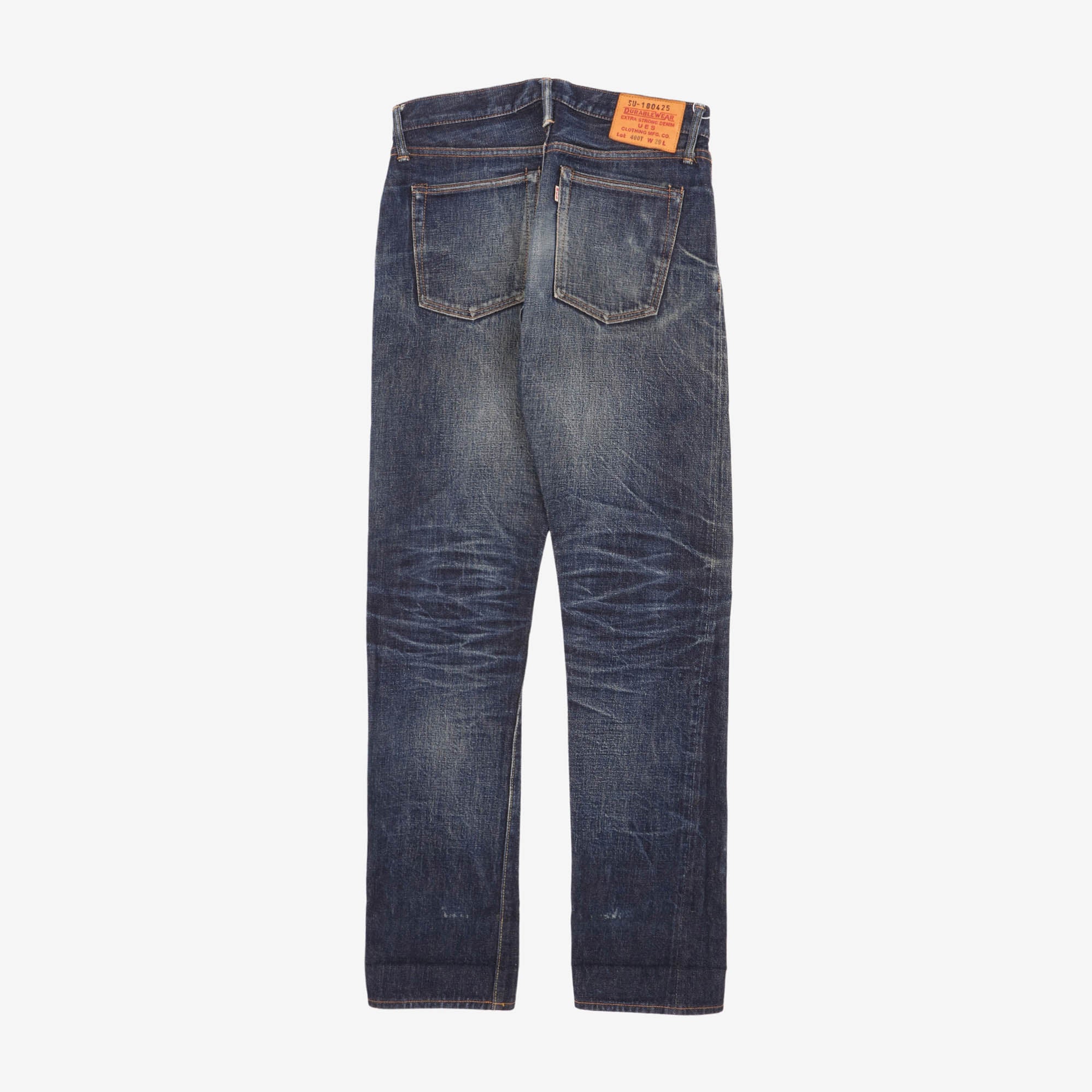 Lot 400T Tapered Selvedge Denim (30W X 34L) - Image 2