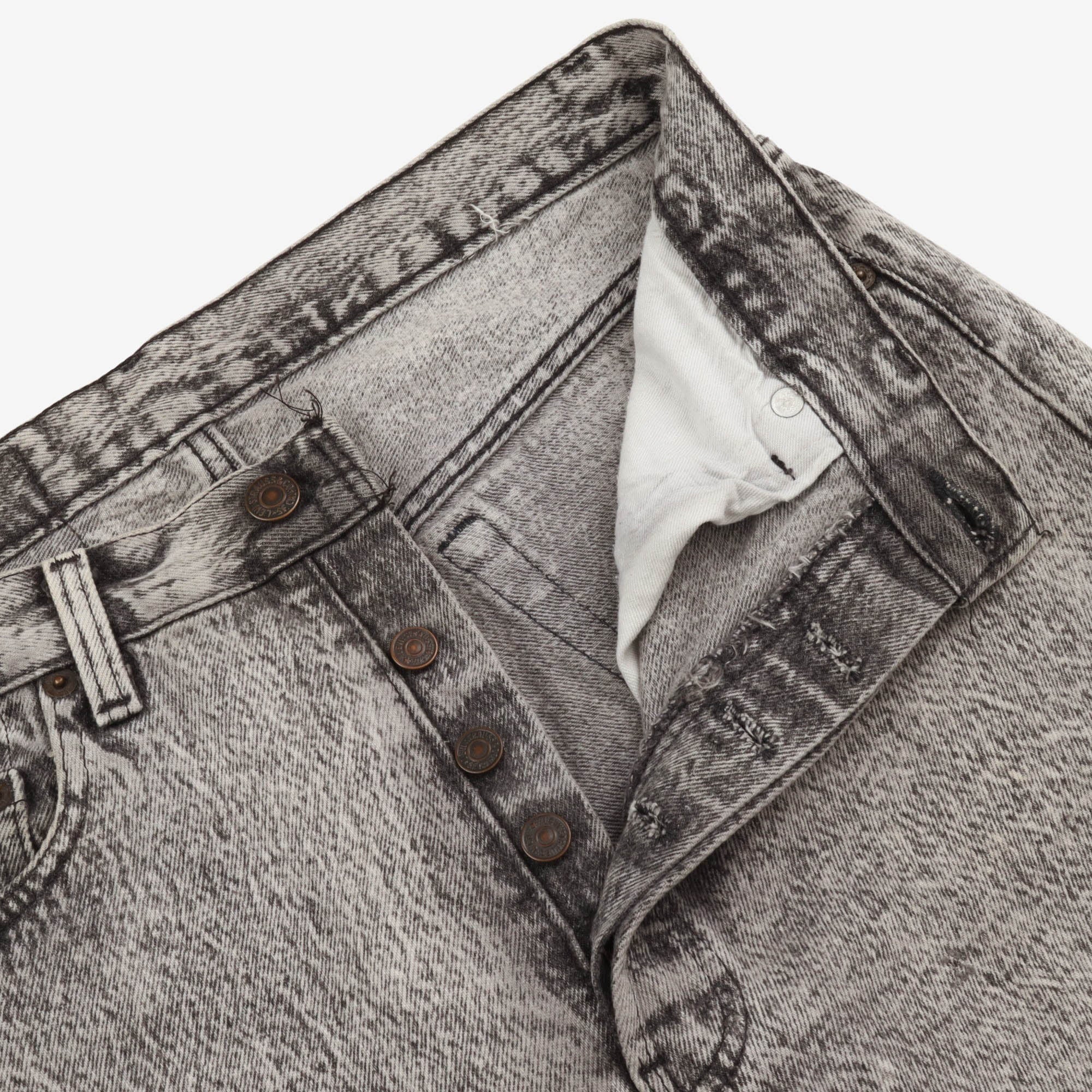 Vintage 501 Denim USA (31W X 34L) - Image 3
