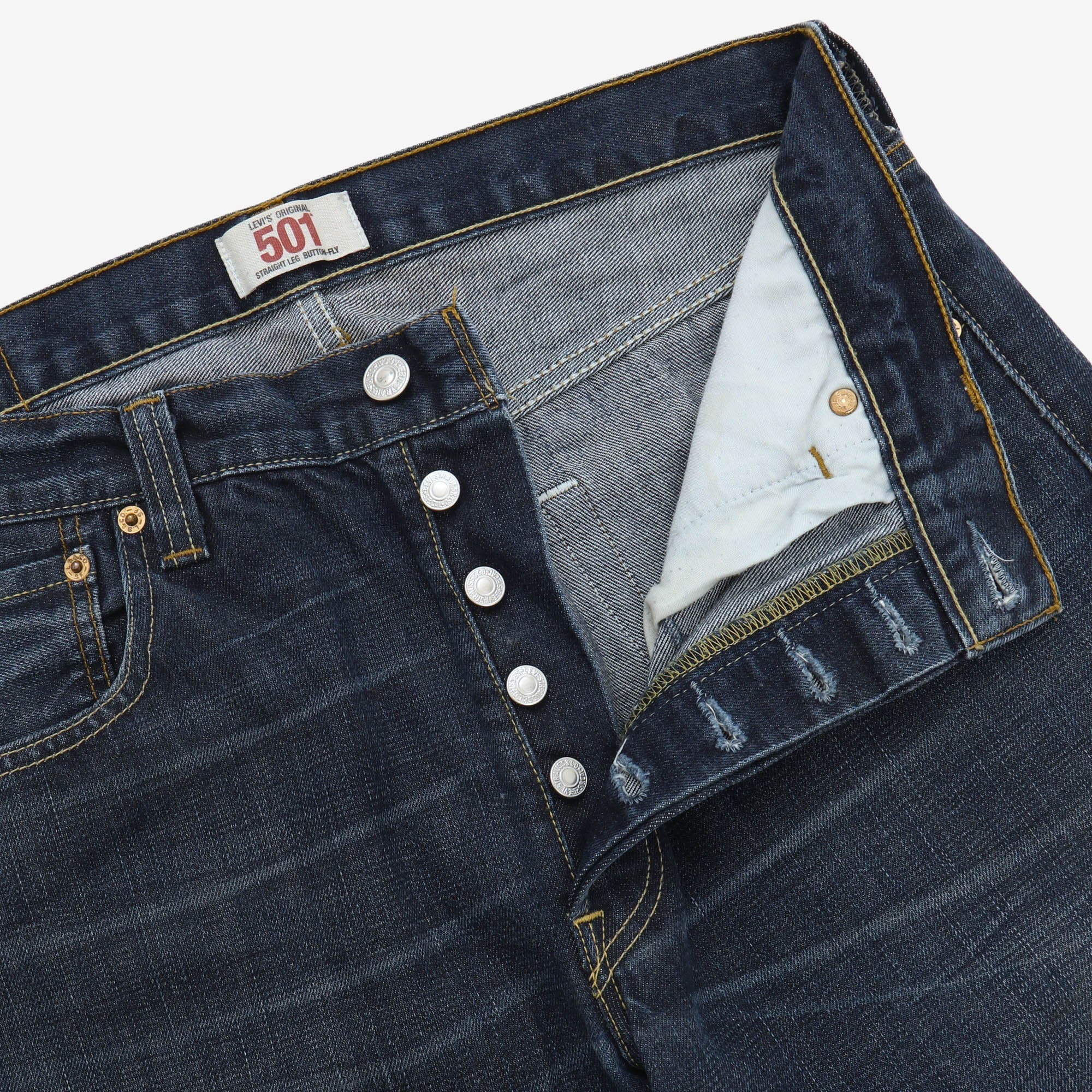Lot 501 Denim (32W X 28.5L) - Image 3