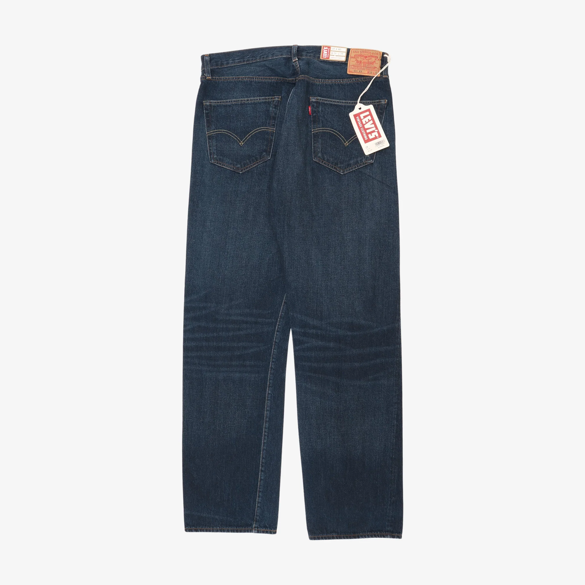 501XX Selvedge Denim (34W X 34L) - Image 2