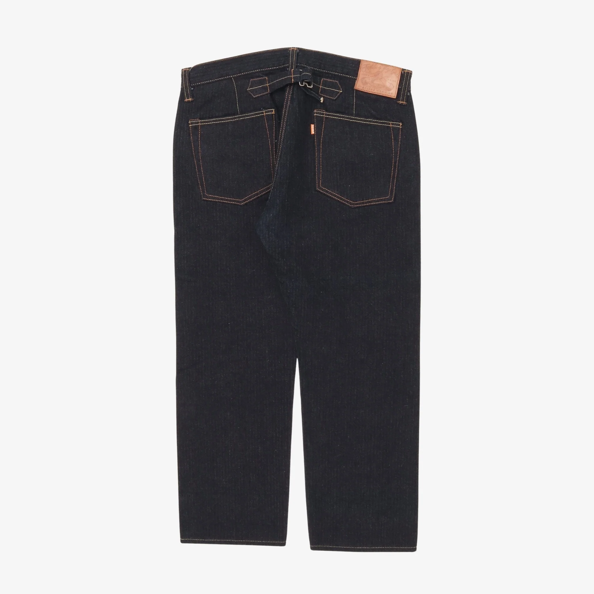 R2SL02 HBT Cinch Back Selvedge Denim (34W X 25.5L) - Image 2