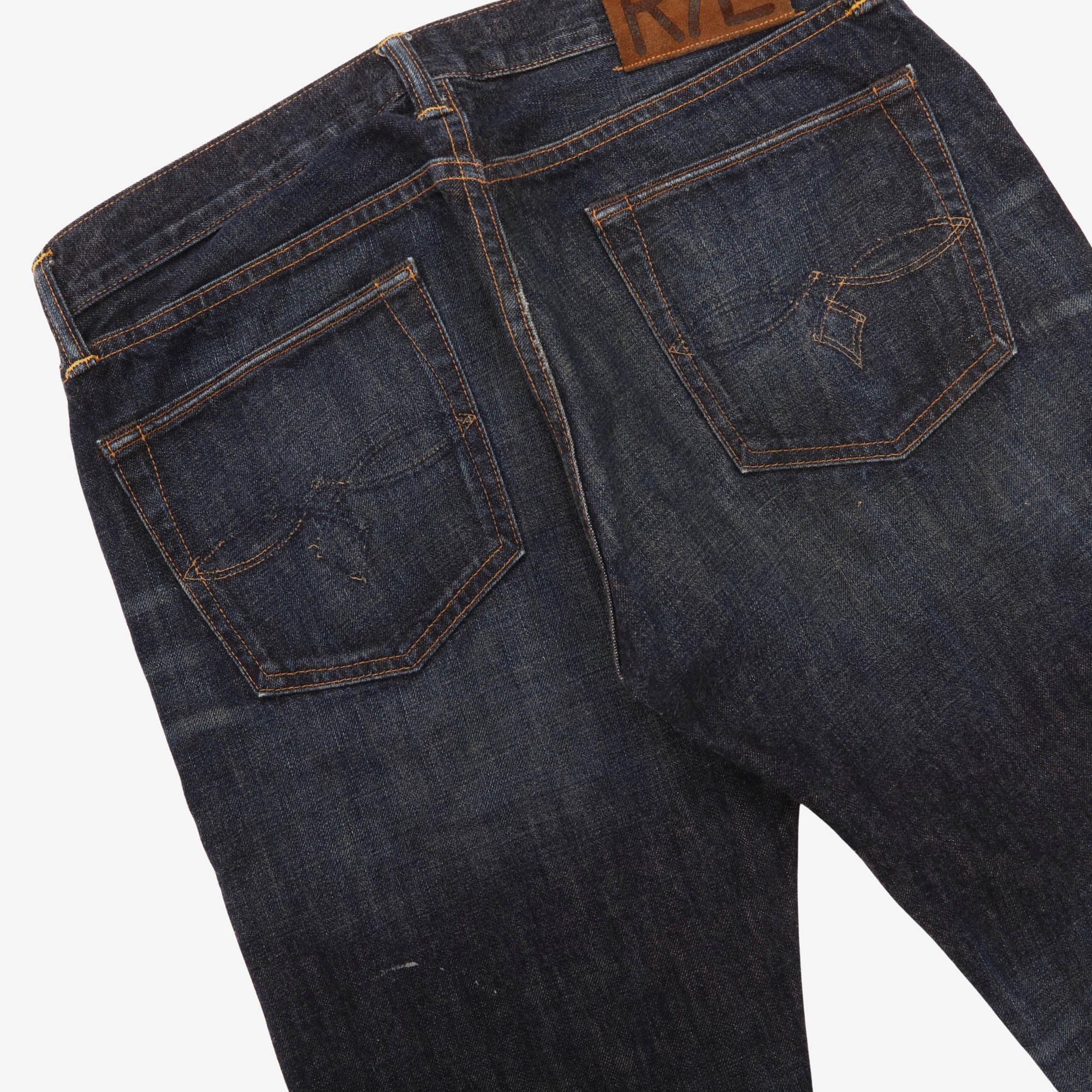 Low Straight Selvedge Denim (33W X 32L) - Image 4