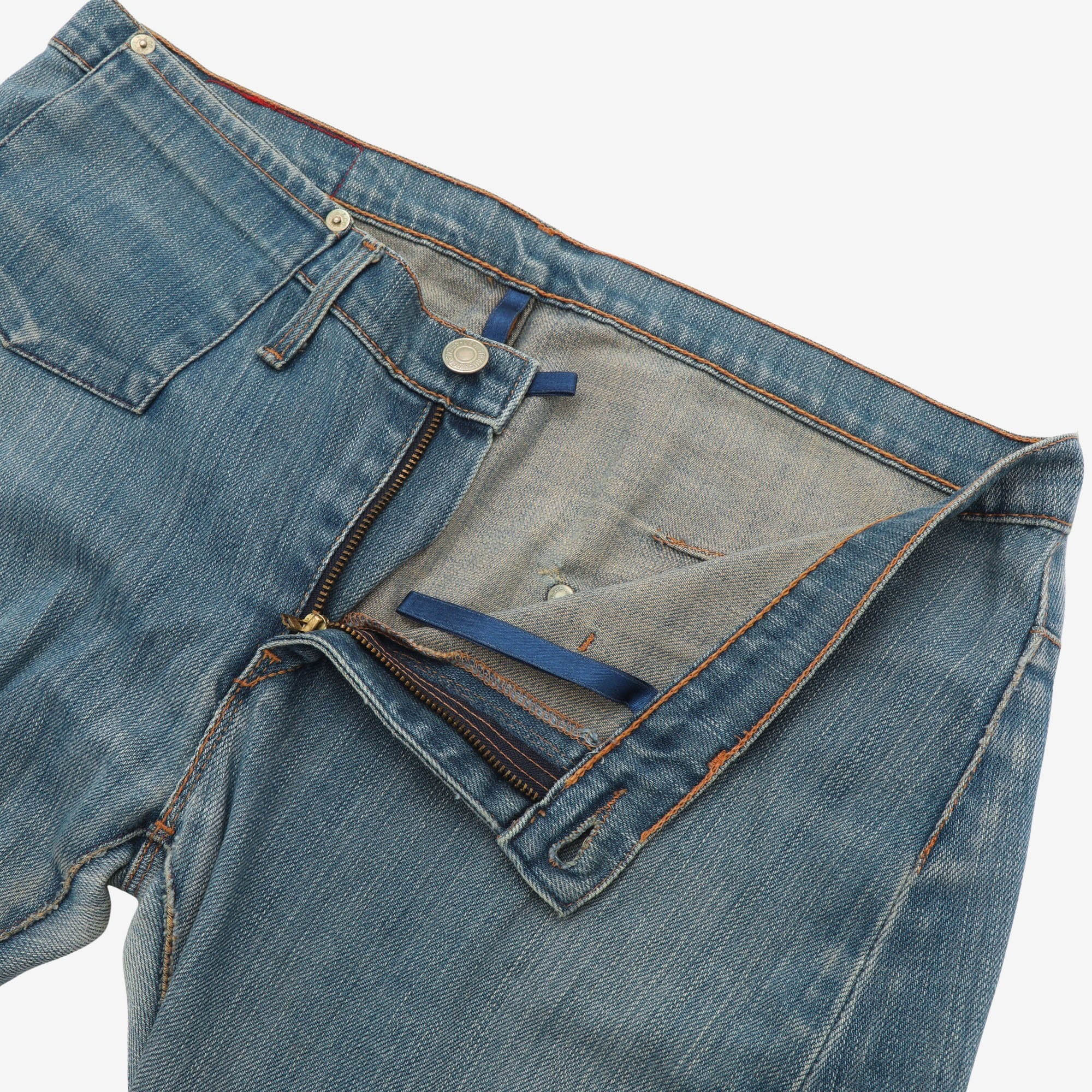 Low Waisted Engineered Jeans (Fits 34W Hip) - Image 3