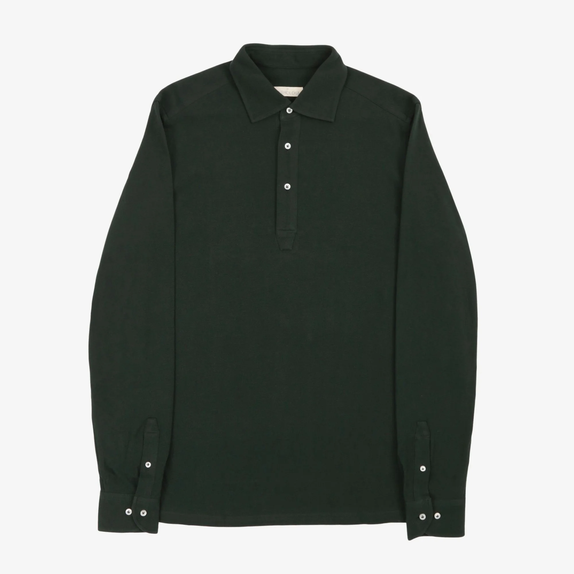 LS Spread Collar Pique Polo