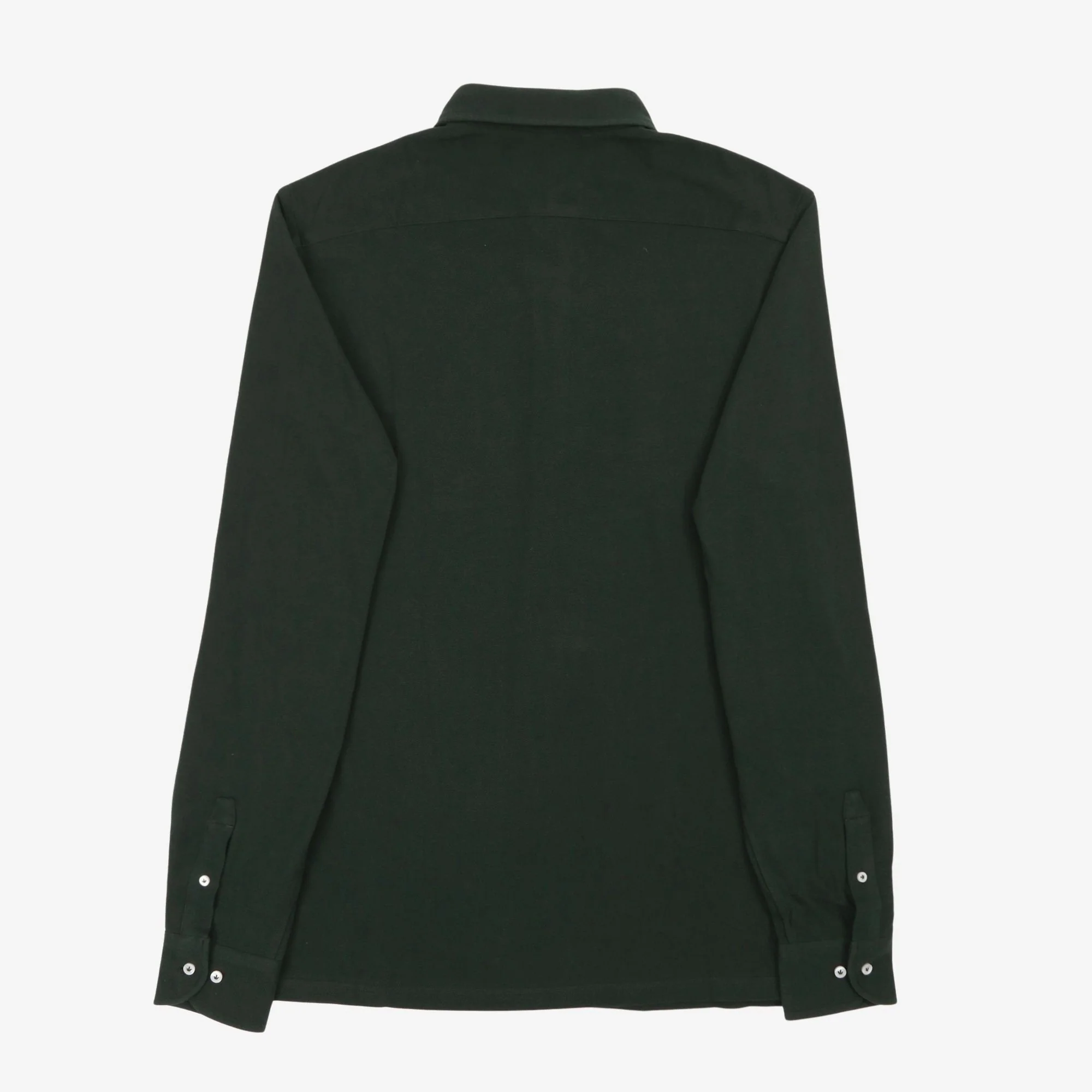 LS Spread Collar Pique Polo - Image 2