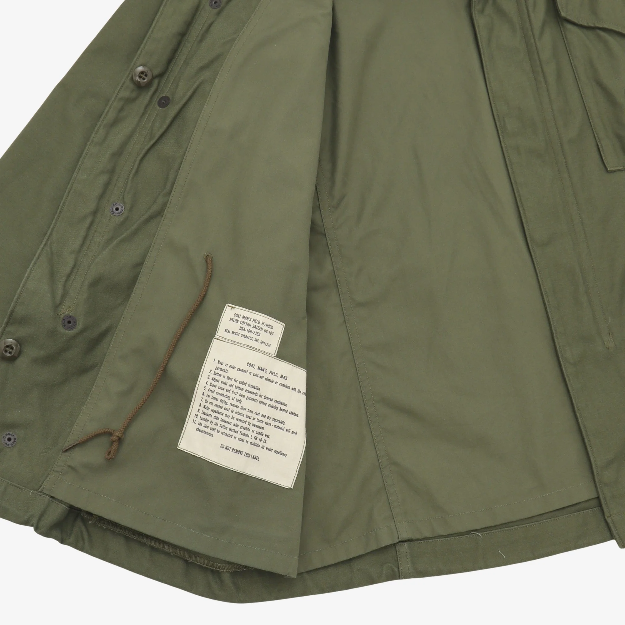 M-65 Field Jacket / Early Model - Image 4