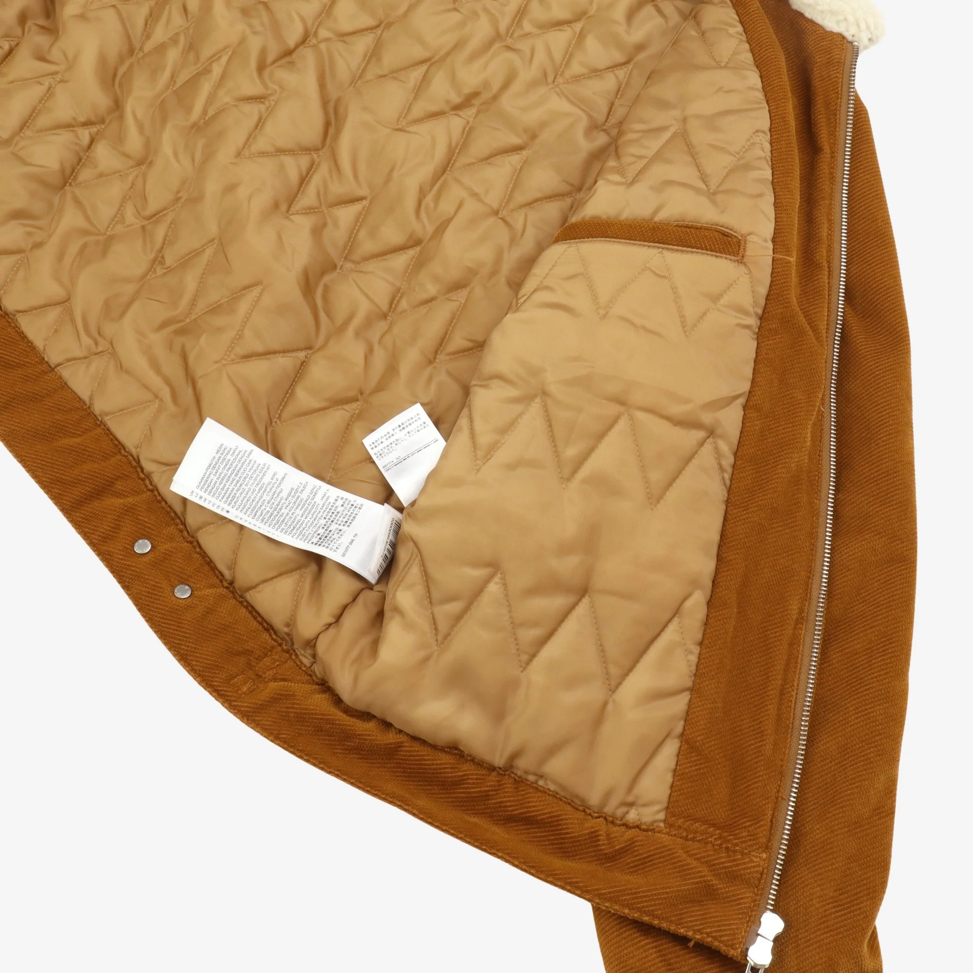 Made & Crafted Quilted Zip Jacket - Image 4