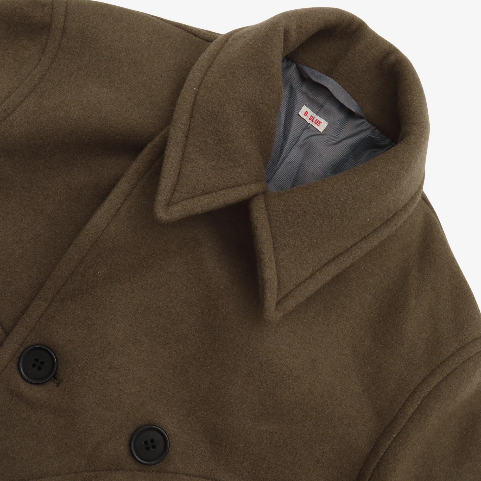 Melton Work Pea Coat - Image 3