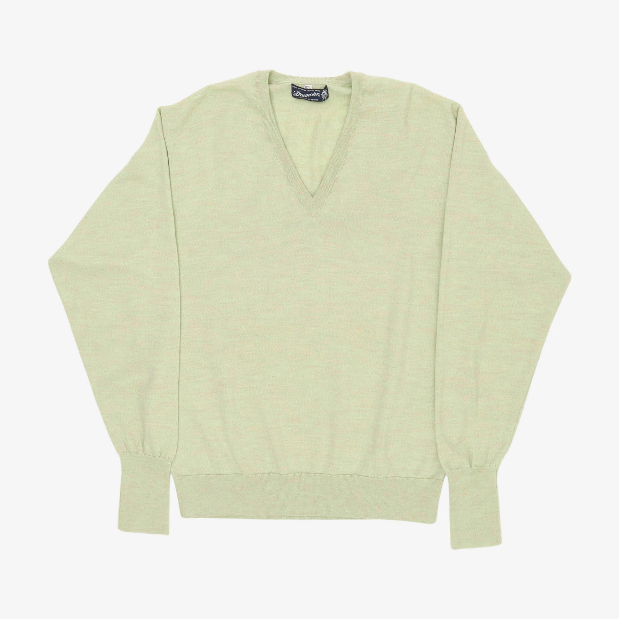 Merino Wool V Neck Sweater