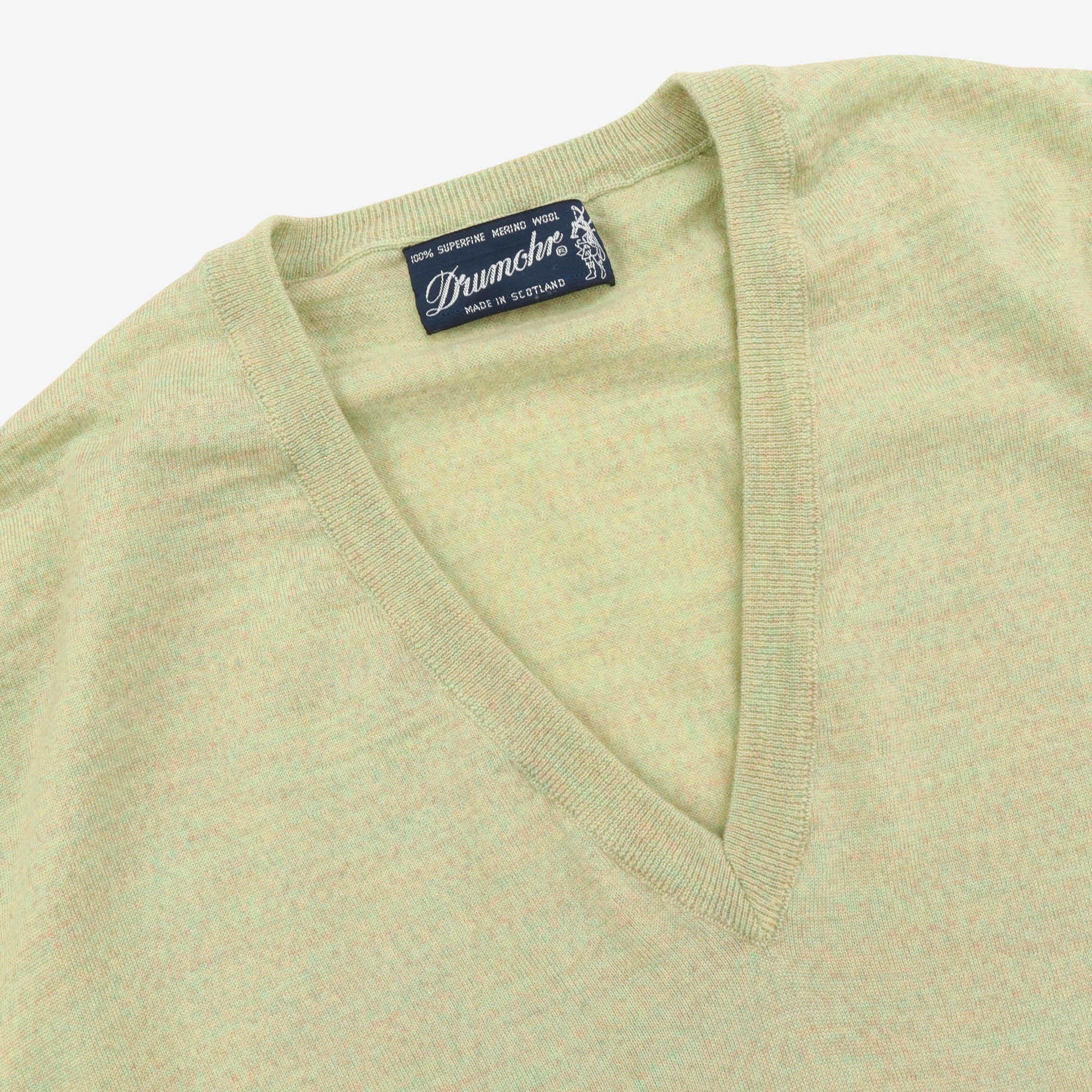 Merino Wool V Neck Sweater - Image 3
