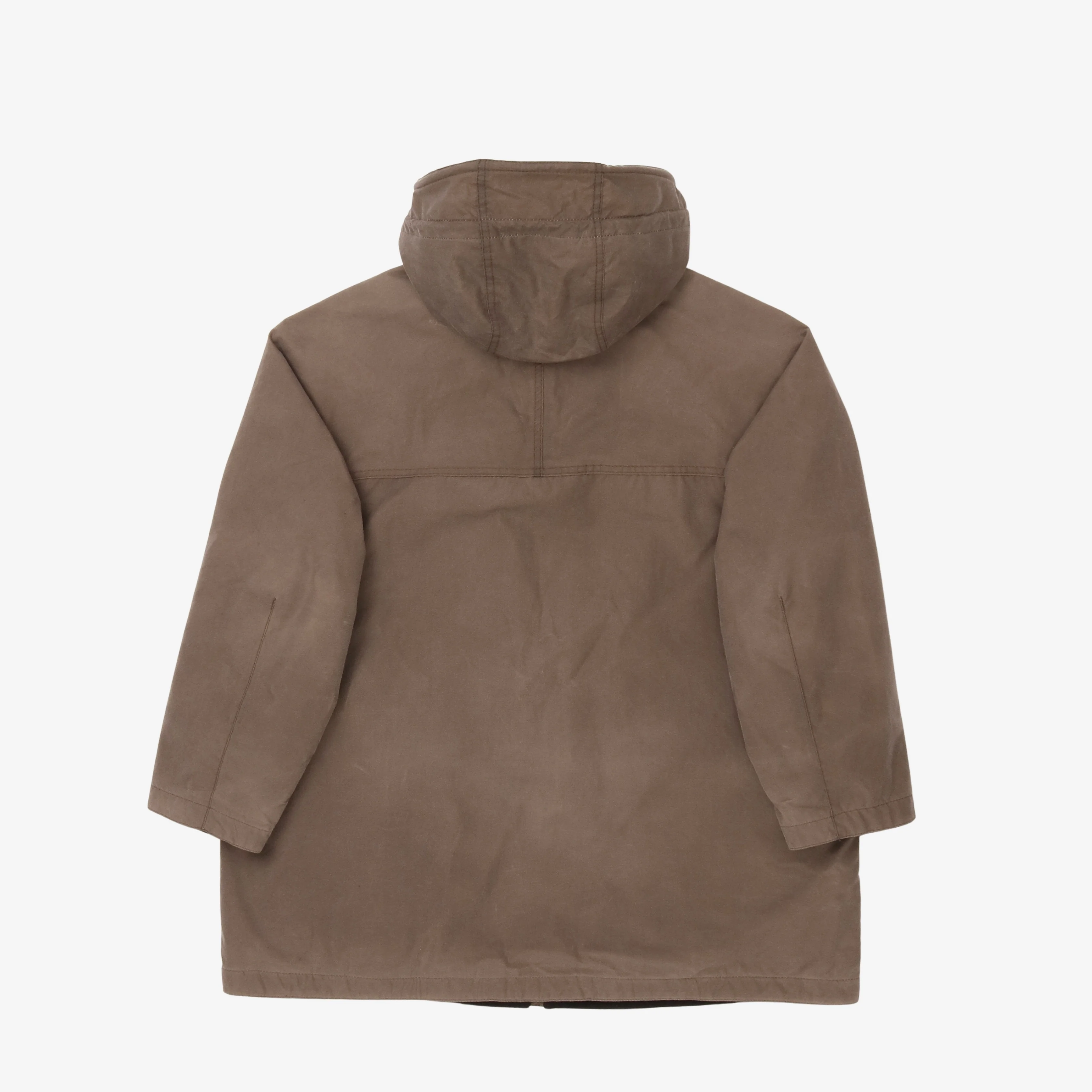MHL Stand Collar Wax Parka - Image 2