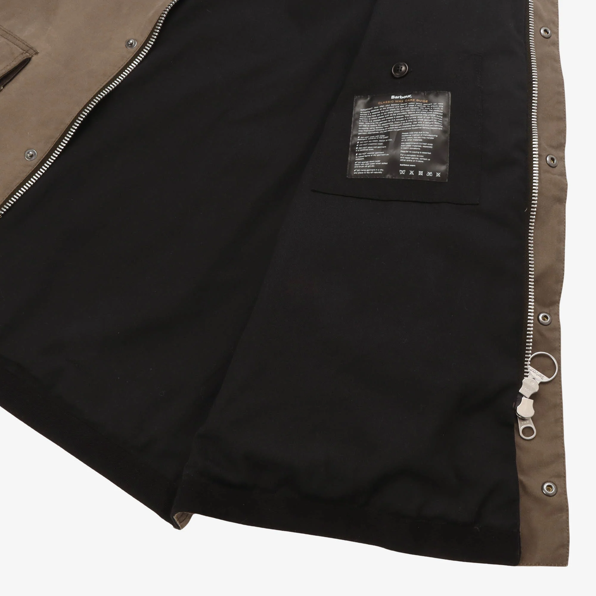 MHL Stand Collar Wax Parka - Image 4