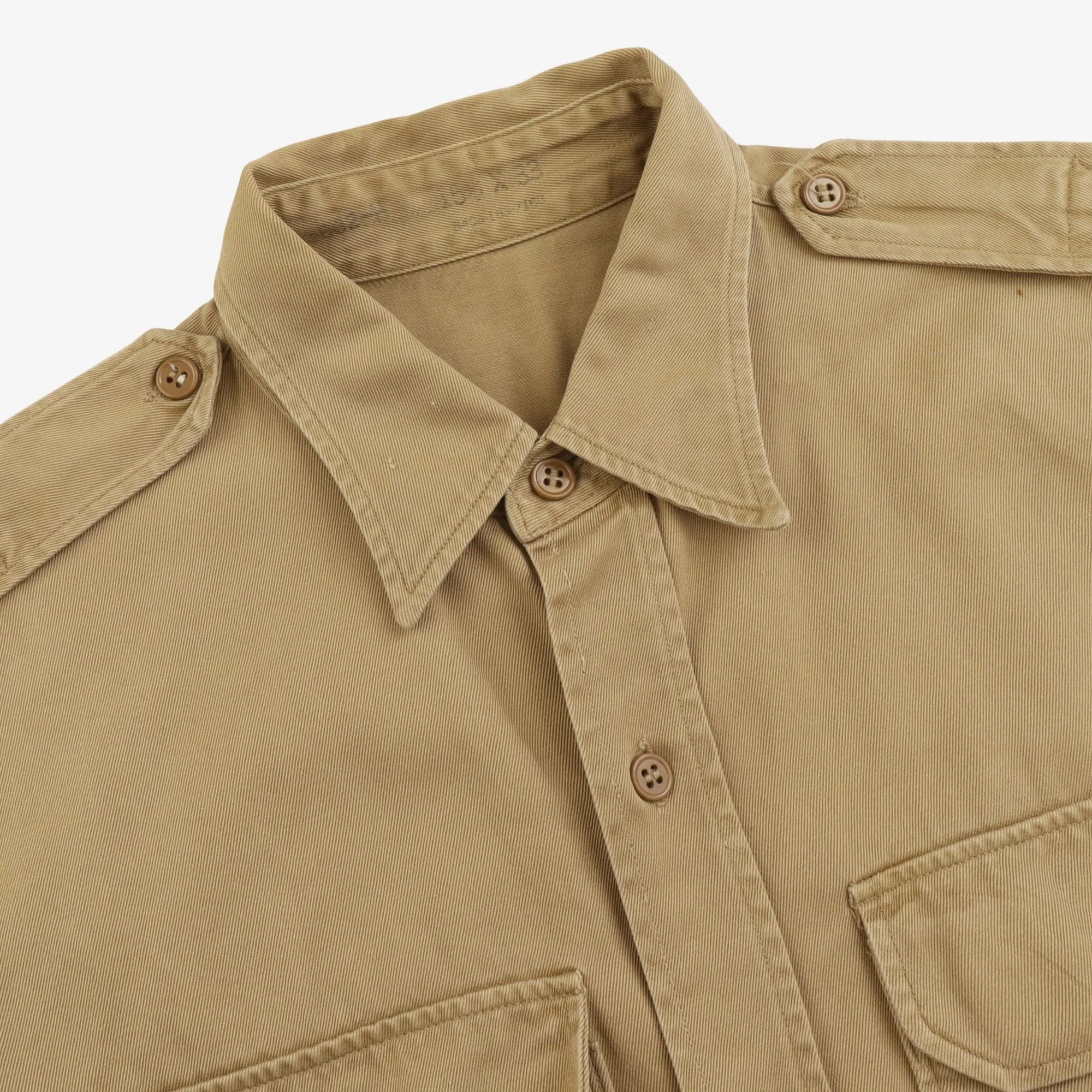 1950s US Army Officer Shirt - Image 3