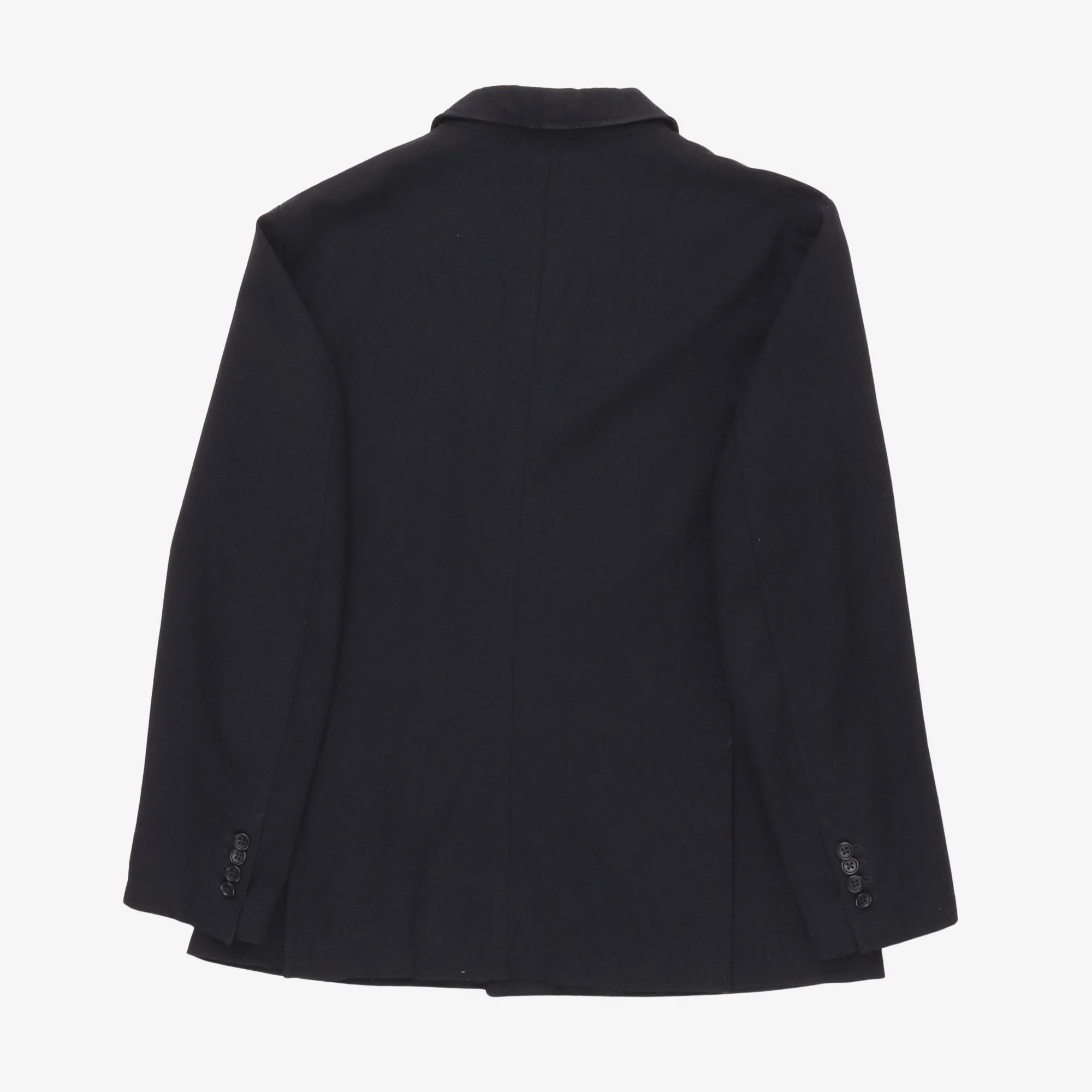Serge Wool DB Peak Jacket - Image 2