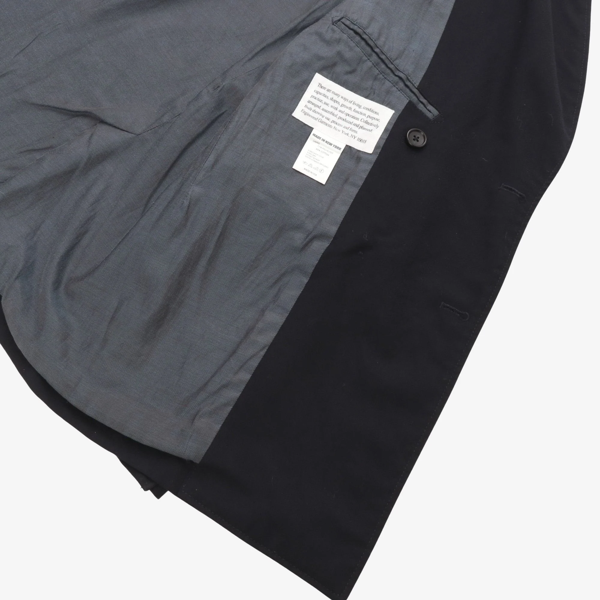 Serge Wool DB Peak Jacket - Image 6