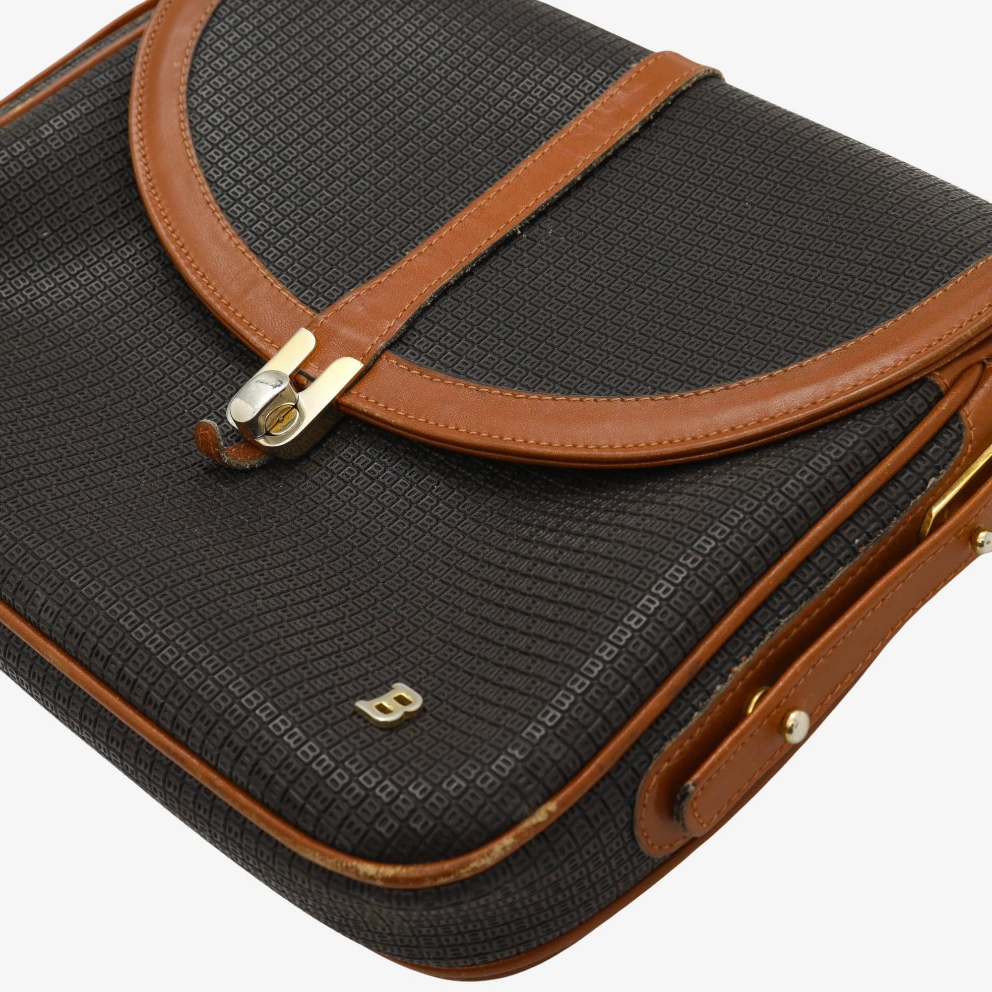 Monogram Print Hang Bag - Image 3