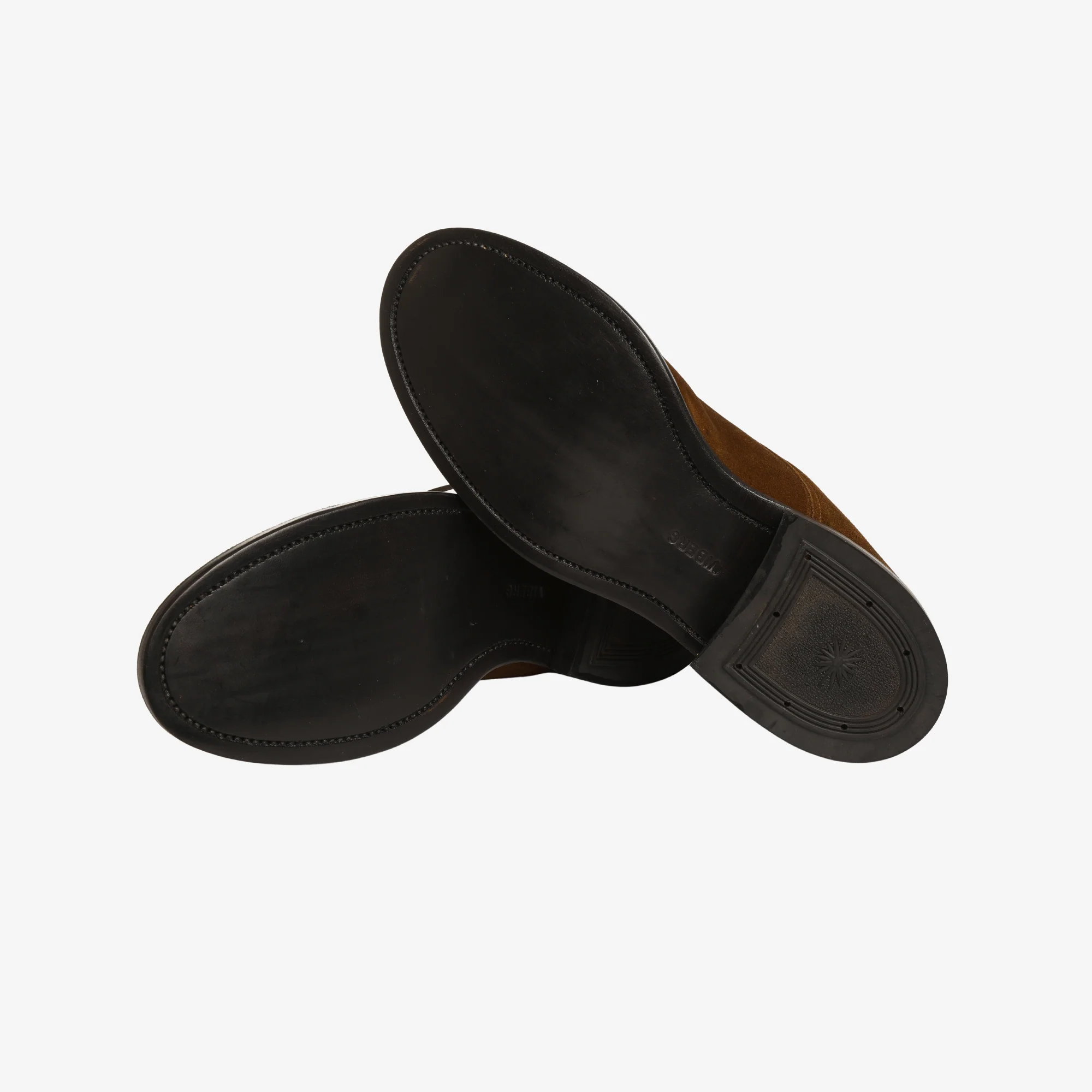 Navvy Boot - Brown Suede (1940 Last) (Worn) - Image 4