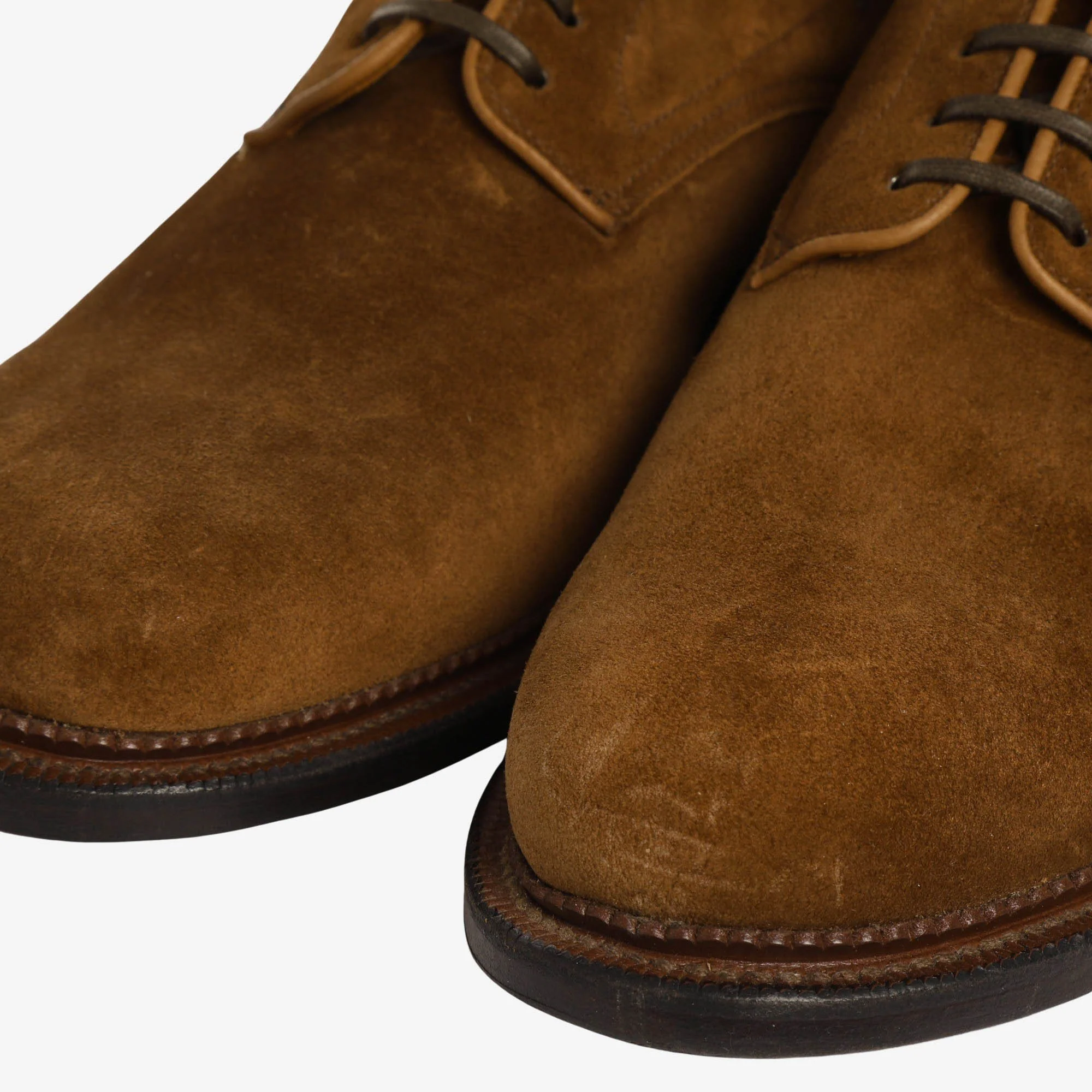 Navvy Boot - Brown Suede (1940 Last) (Worn) - Image 7