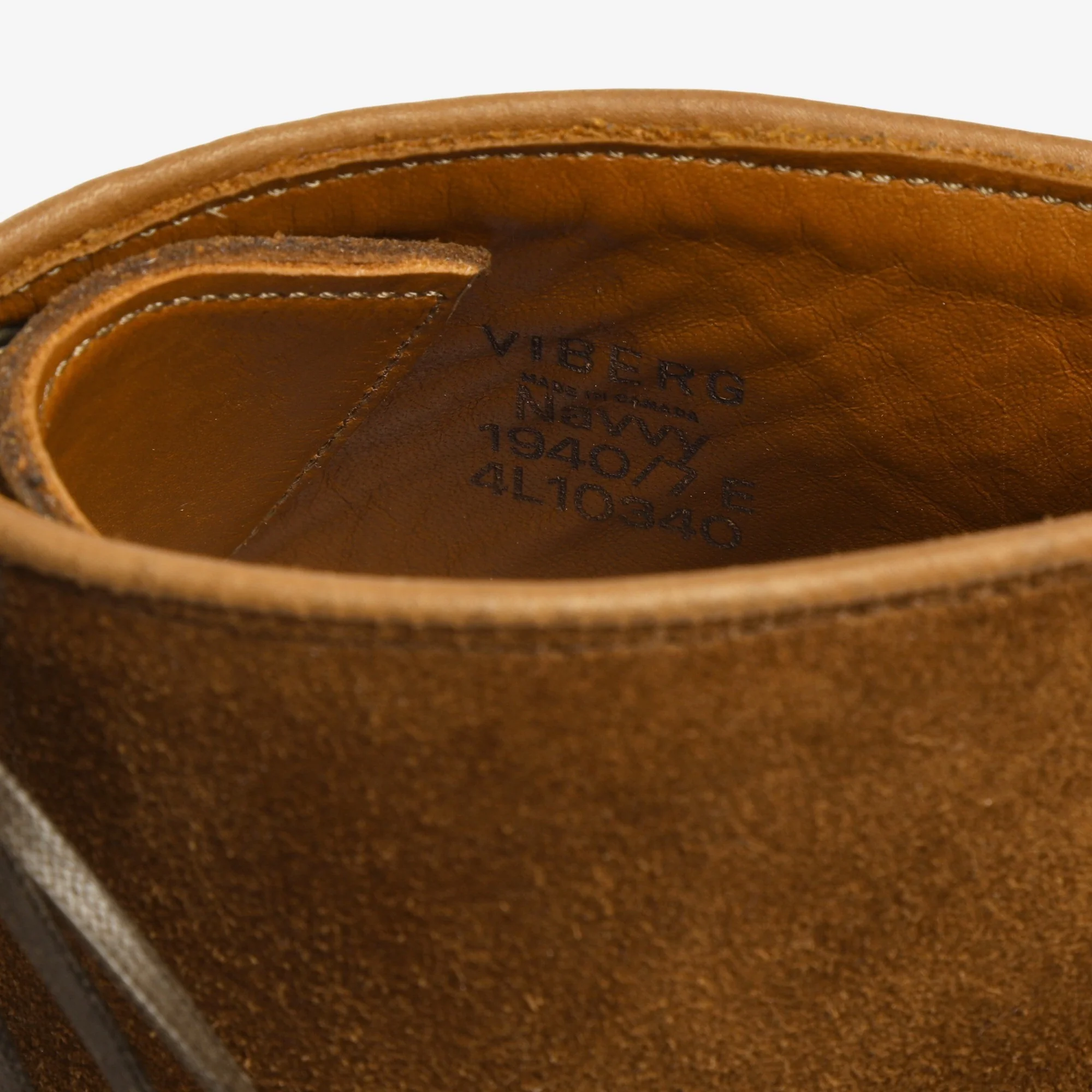 Navvy Boot - Brown Suede (1940 Last) (Worn) - Image 8