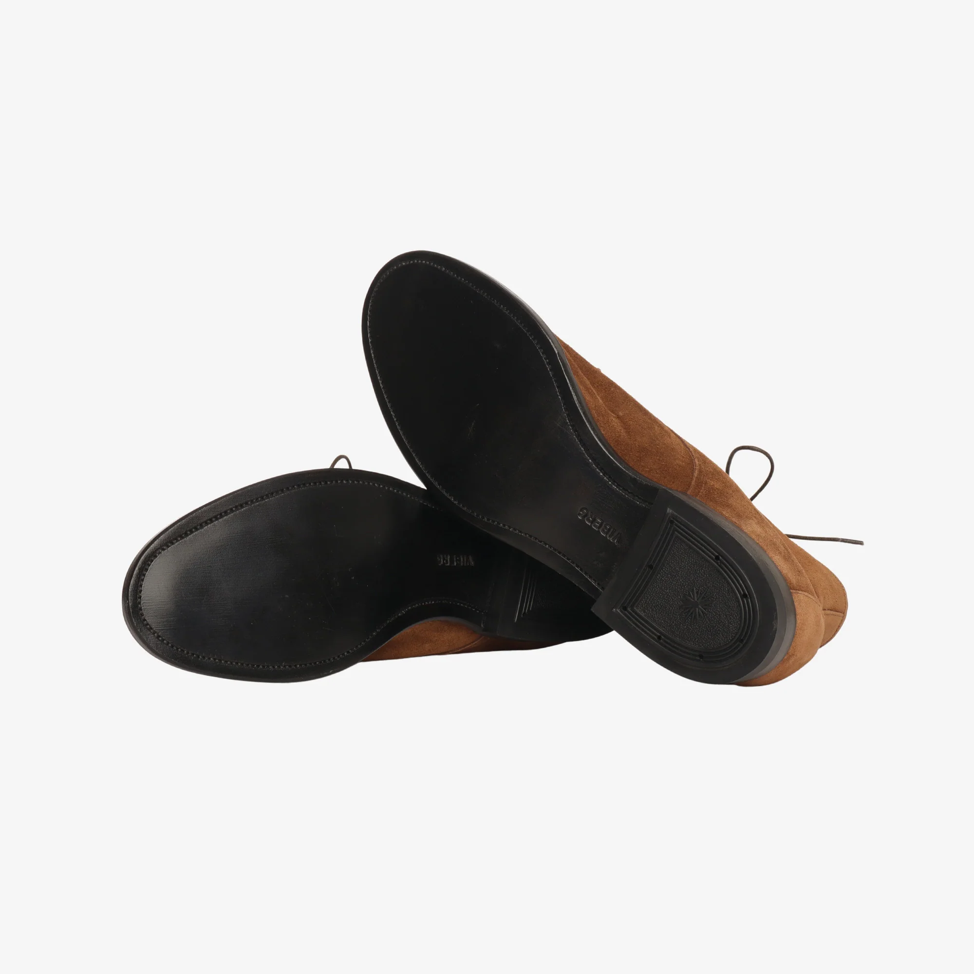Navvy Brogue Boot - Brown Suede (1940 Last) - Image 4