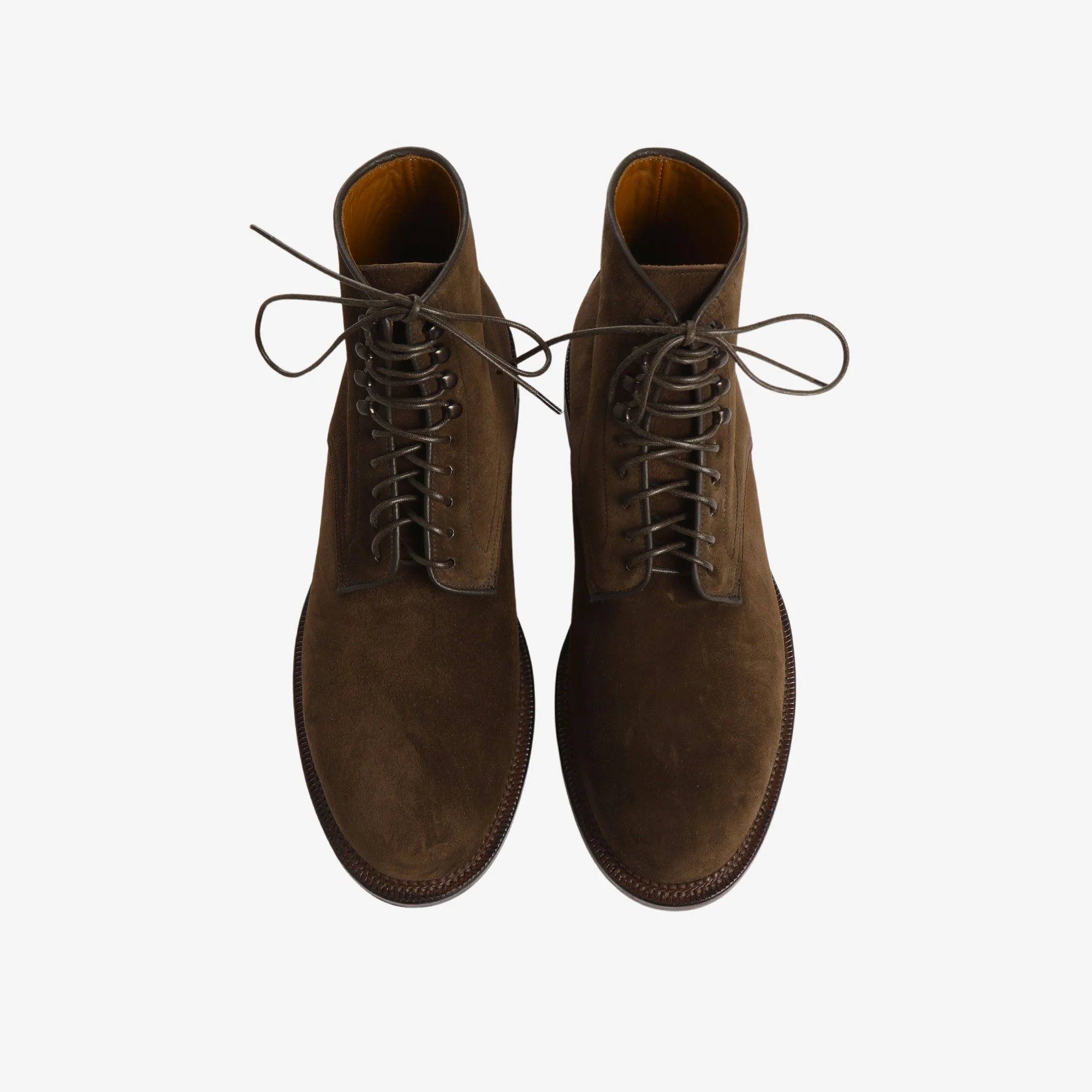 Navvy Boots - Dark Brown Suede (1940 Last) - Image 5